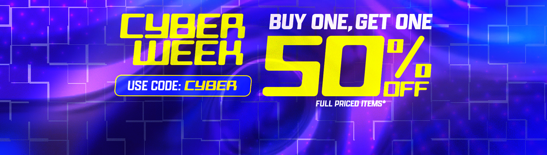 CYBER MONDAY Offer On Now!