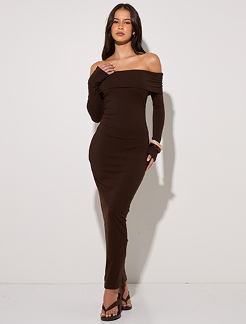 Woman wearing a dress