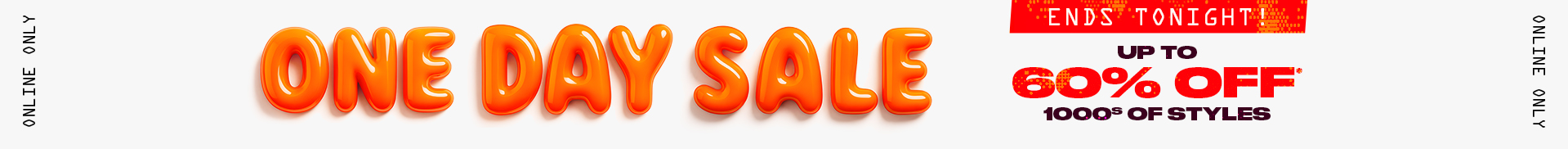 One Day Sale Banner