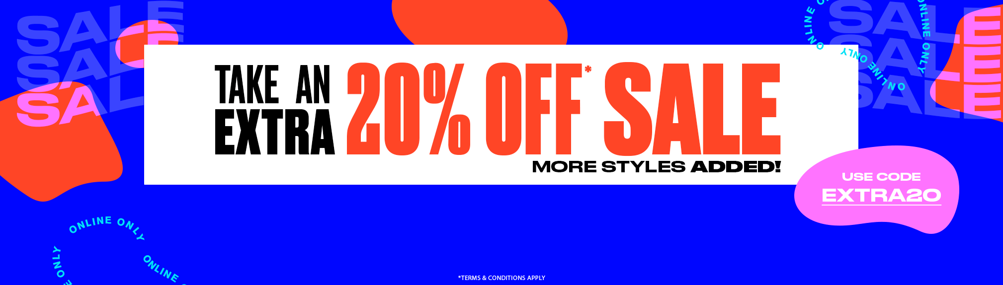 Extra 20 Percent Off Sale Items