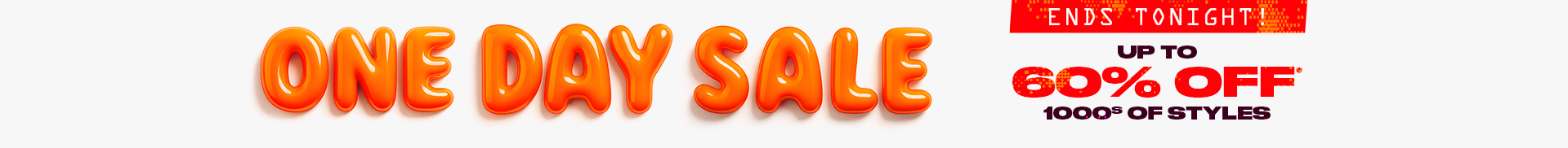 One Day Sale Banner