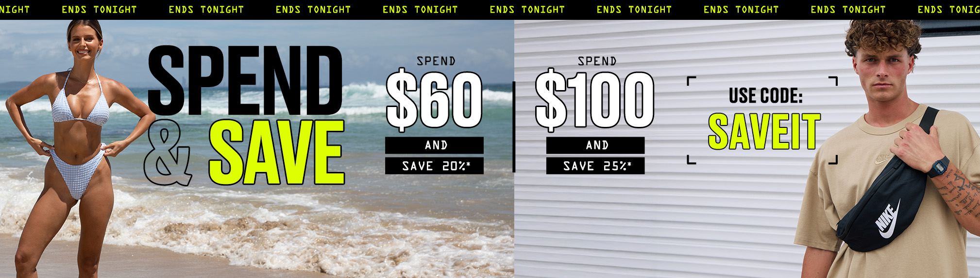 Spend & Save On Now!