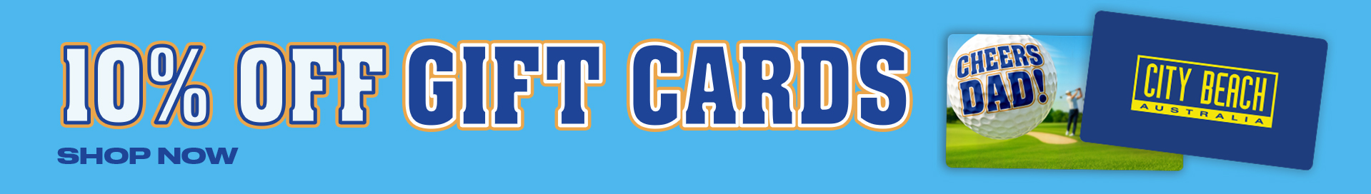 fathers day 10% off gift cards