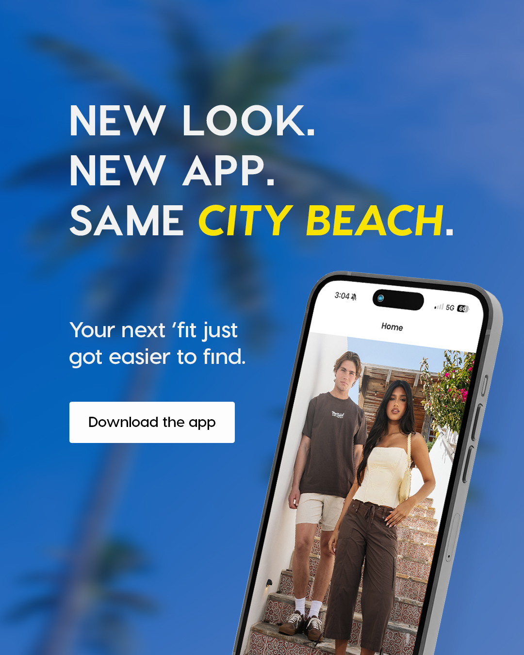 Download the City Beach App