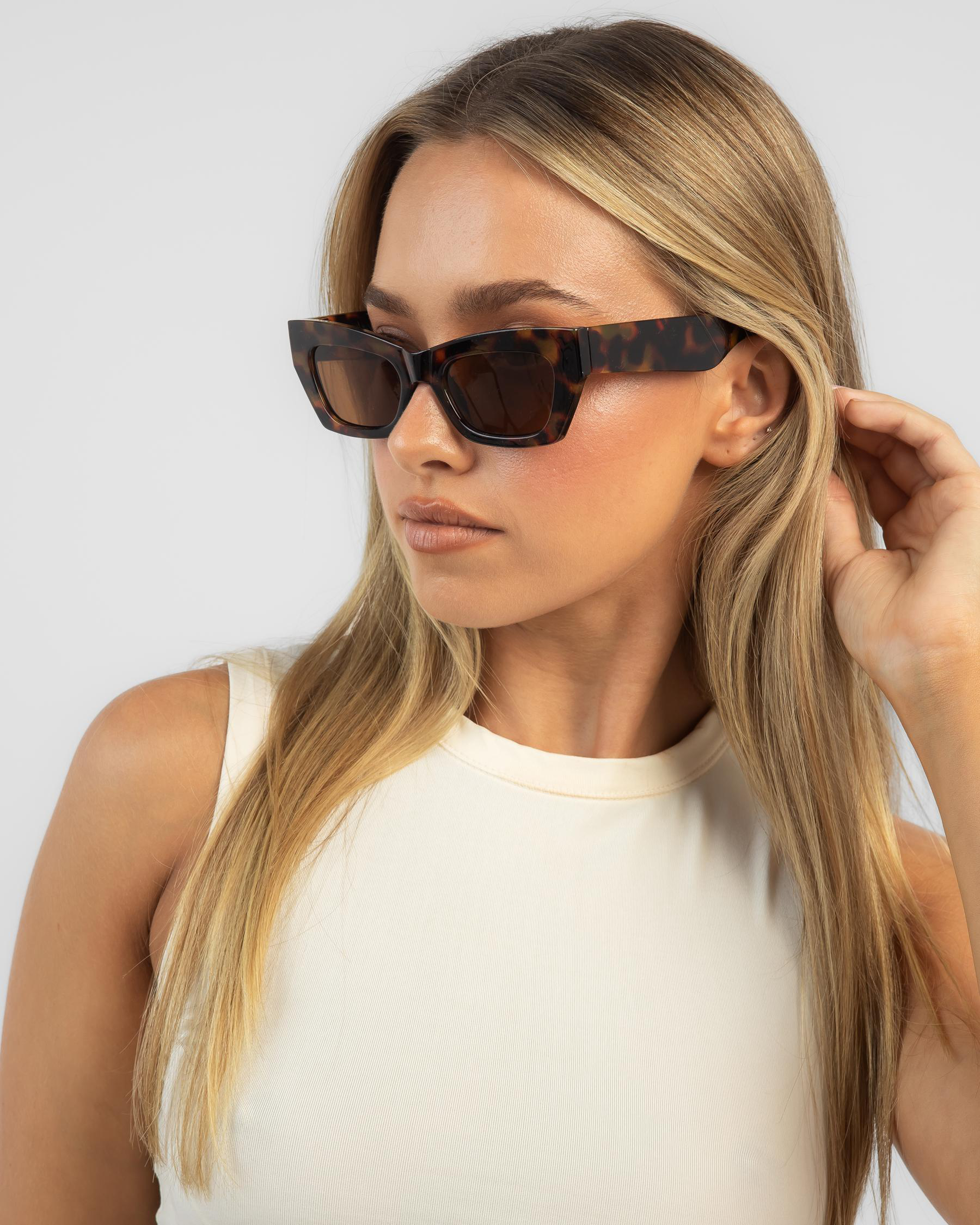 Shop Indie Eyewear New Orleans Sunglasses In Tort/brown Fast Shipping