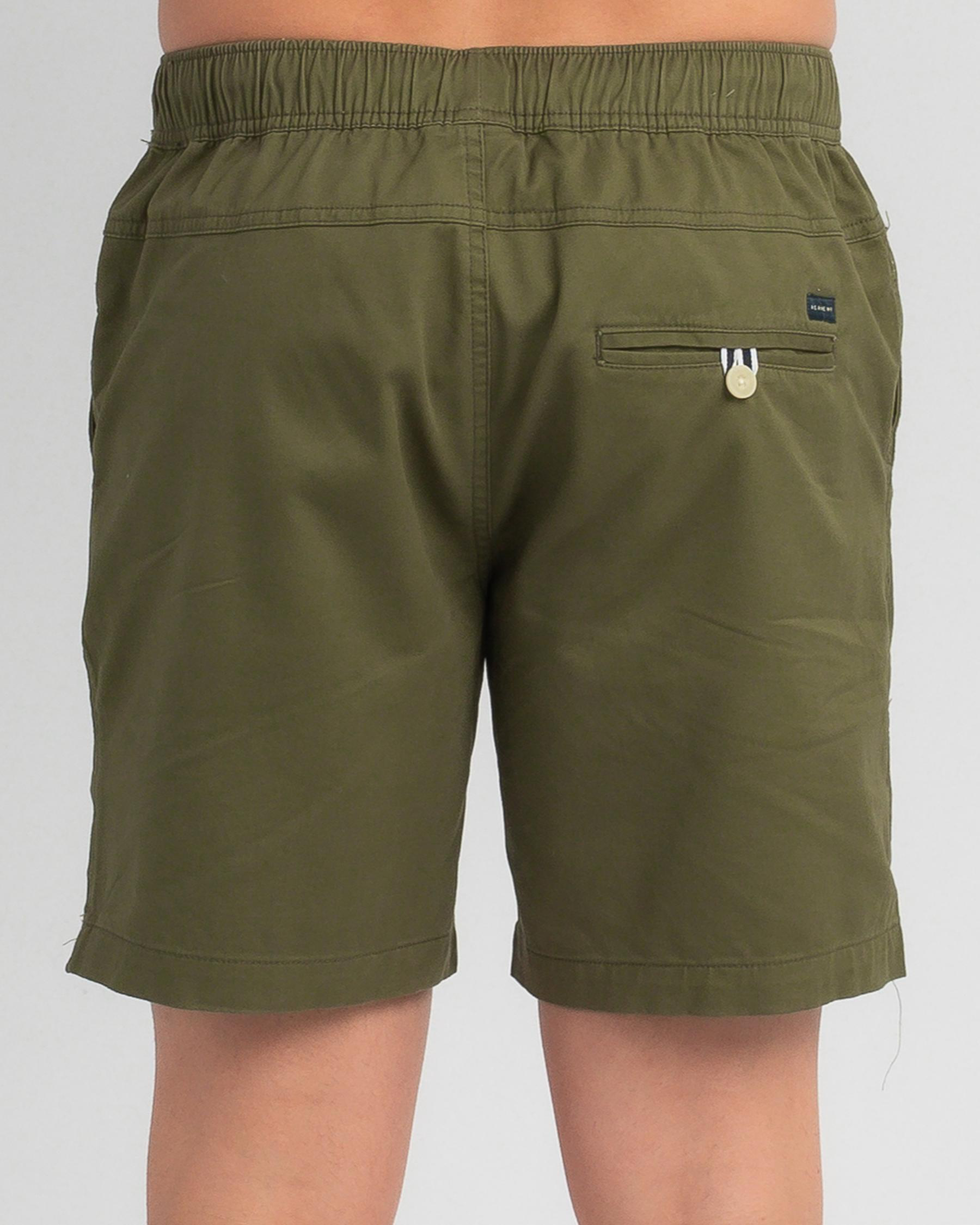 Academy Brand Volley Shorts In Army - Fast Shipping & Easy Returns ...