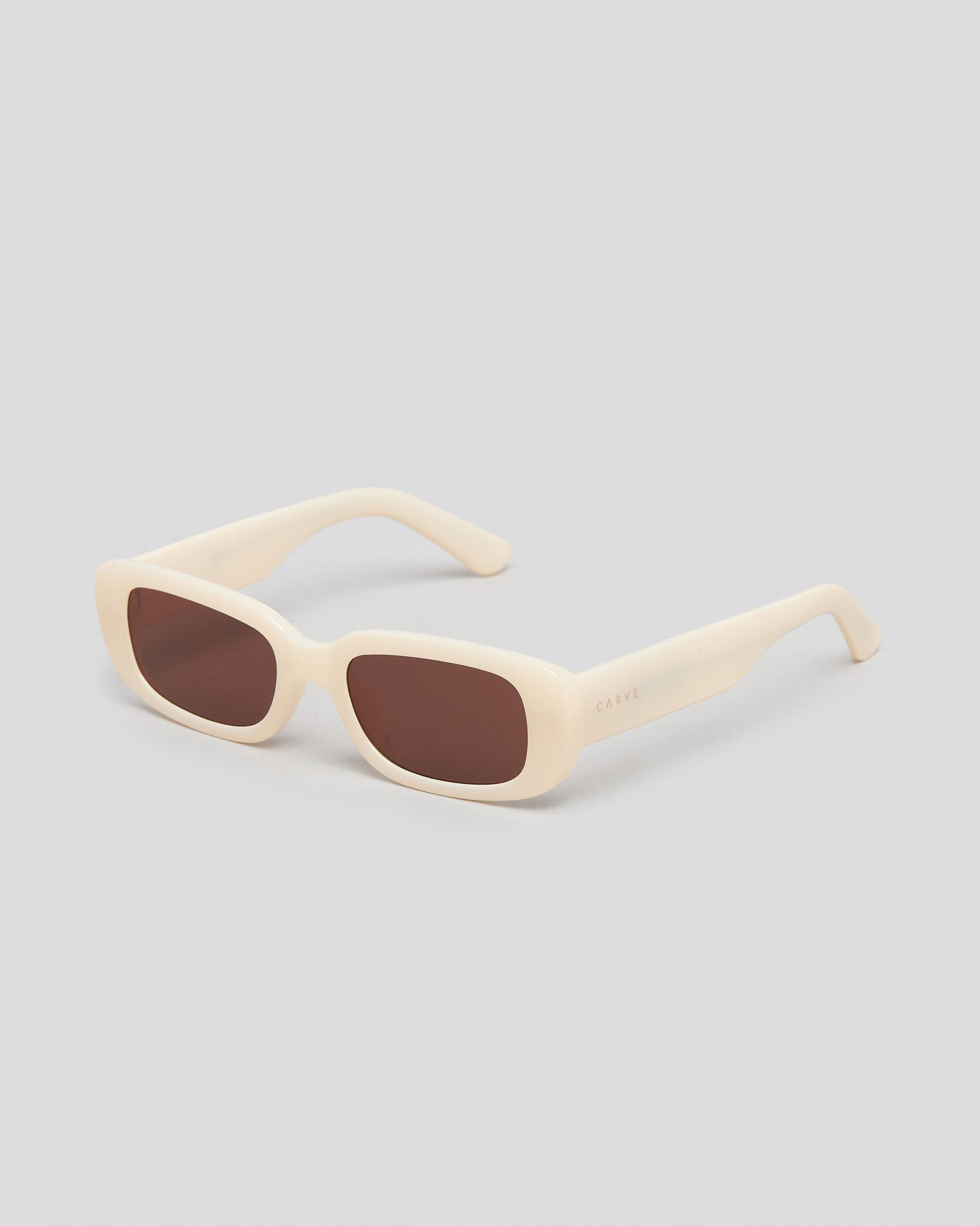 Shop Carve Lizbeth Sunglasses In Seashell/brwn - Fast Shipping & Easy ...