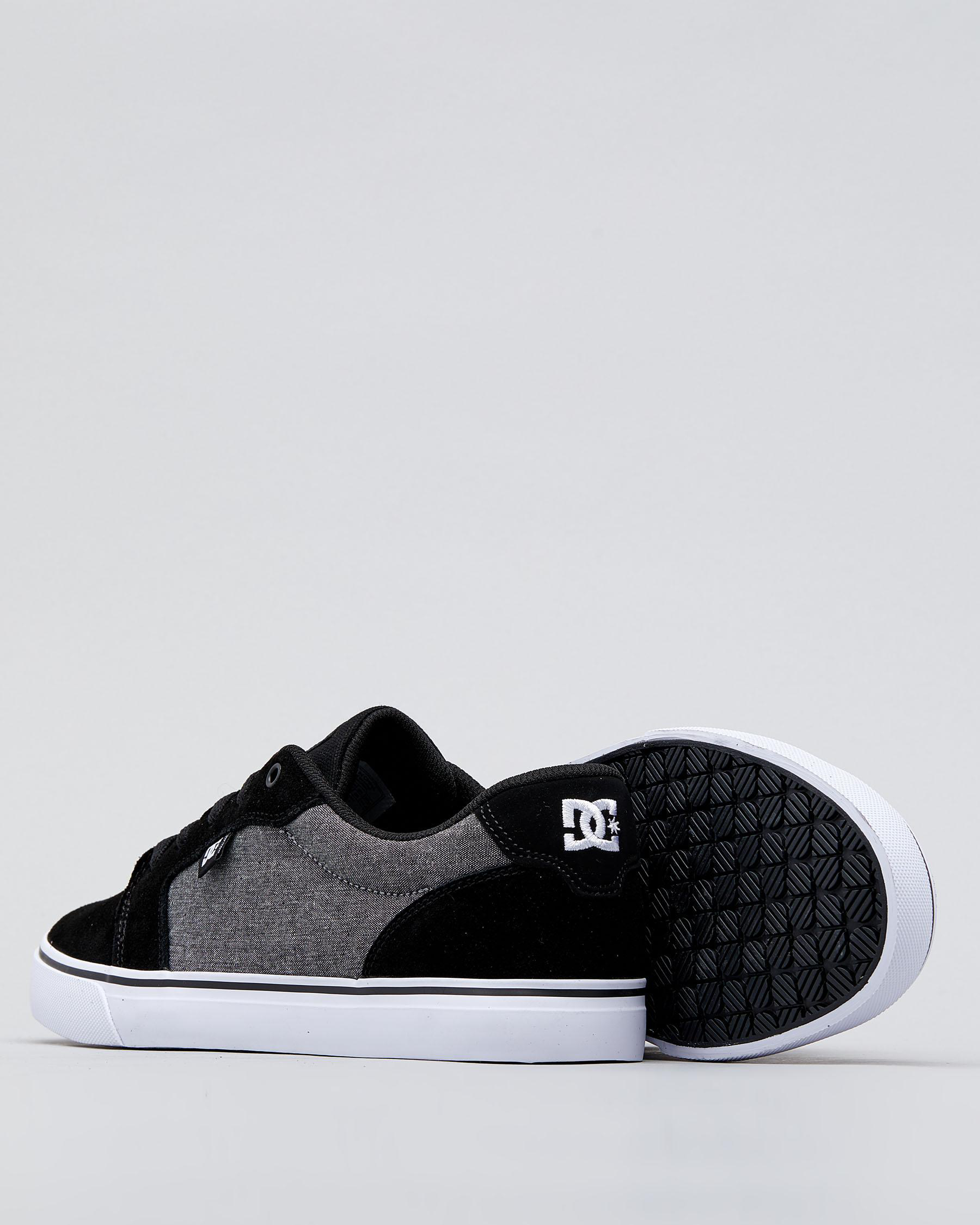 dc shoes anvil black