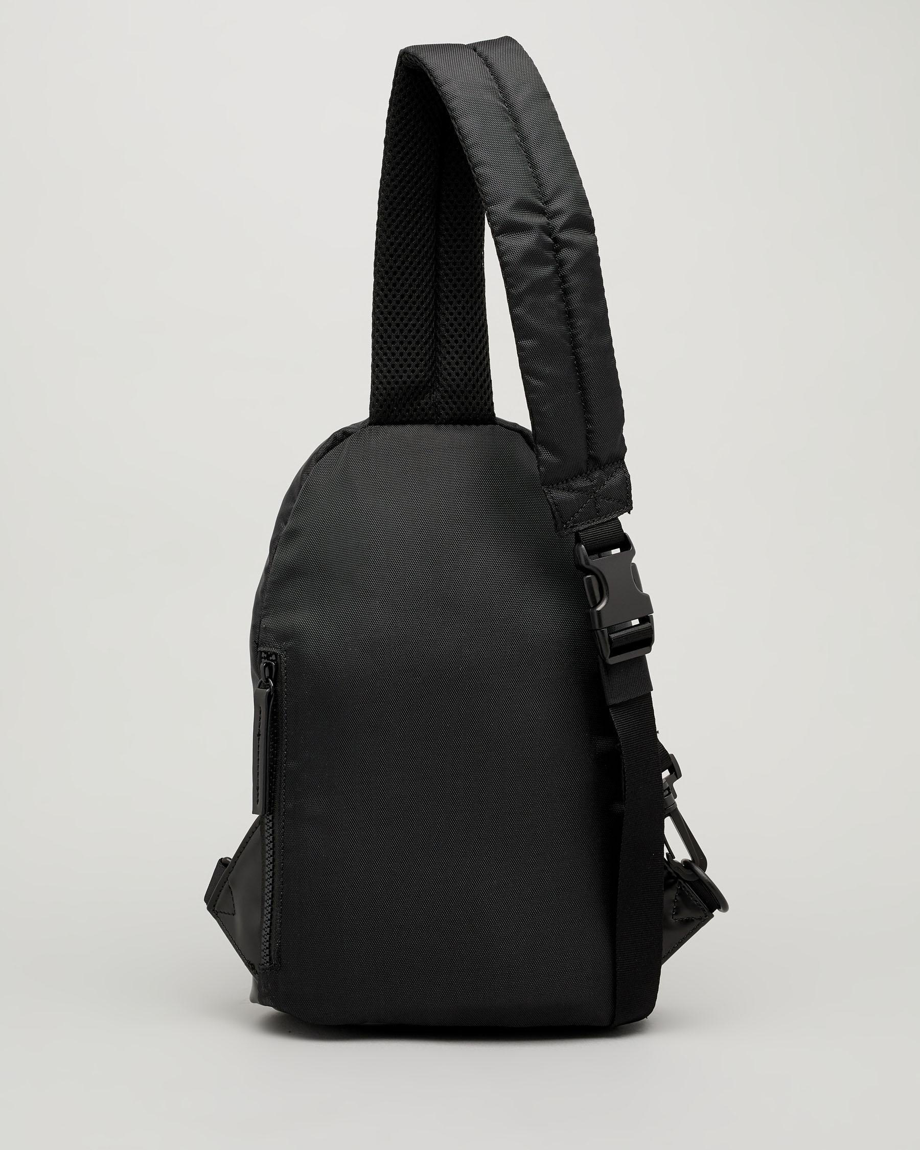 Shop GUESS Jeans Duo Sling Backpack In Black Fast Shipping & Easy Returns City Beach Australia