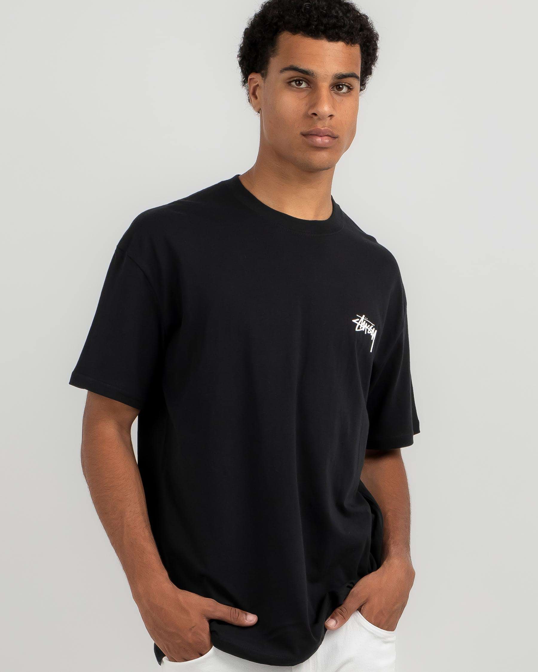 Stussy Ace T-Shirt In Black - Fast Shipping & Easy Returns - City Beach ...