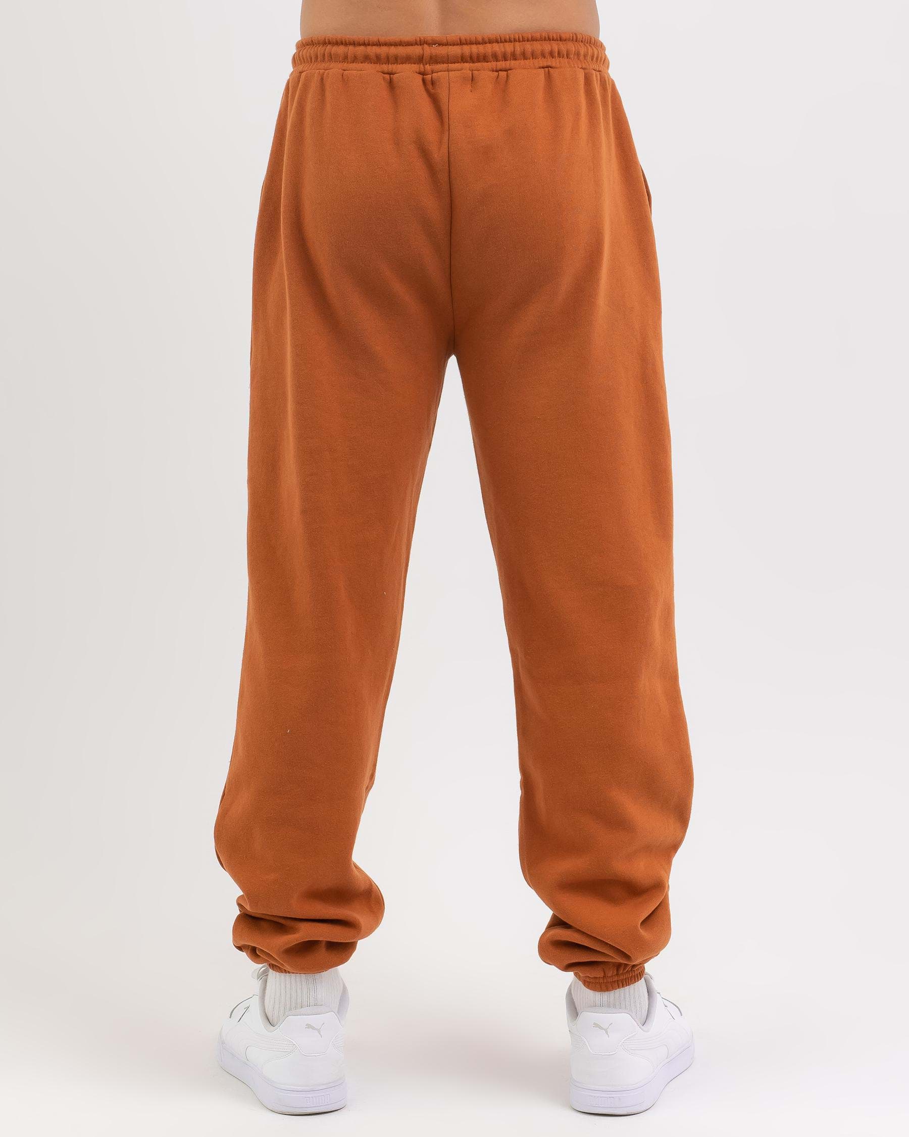 Brixton Alton Track Pants In Caramel - Fast Shipping & Easy Returns ...