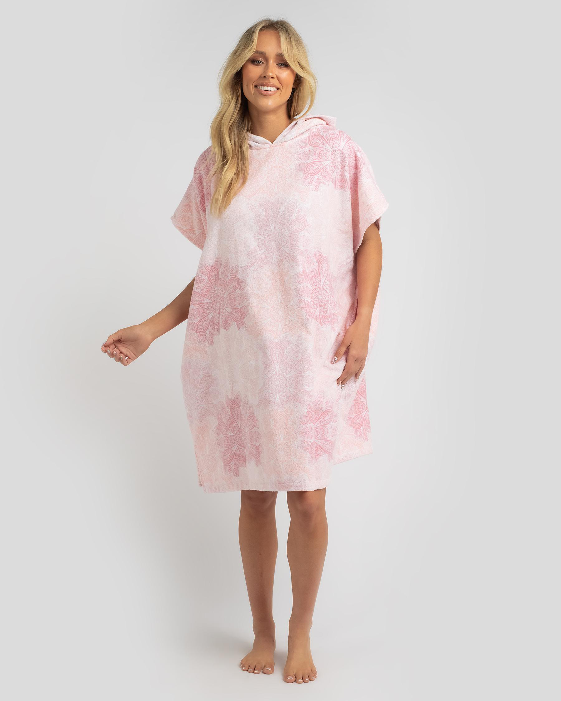 Shop Topanga Key West Hooded Towel In Pink Fast Shipping & Easy Returns City Beach Australia