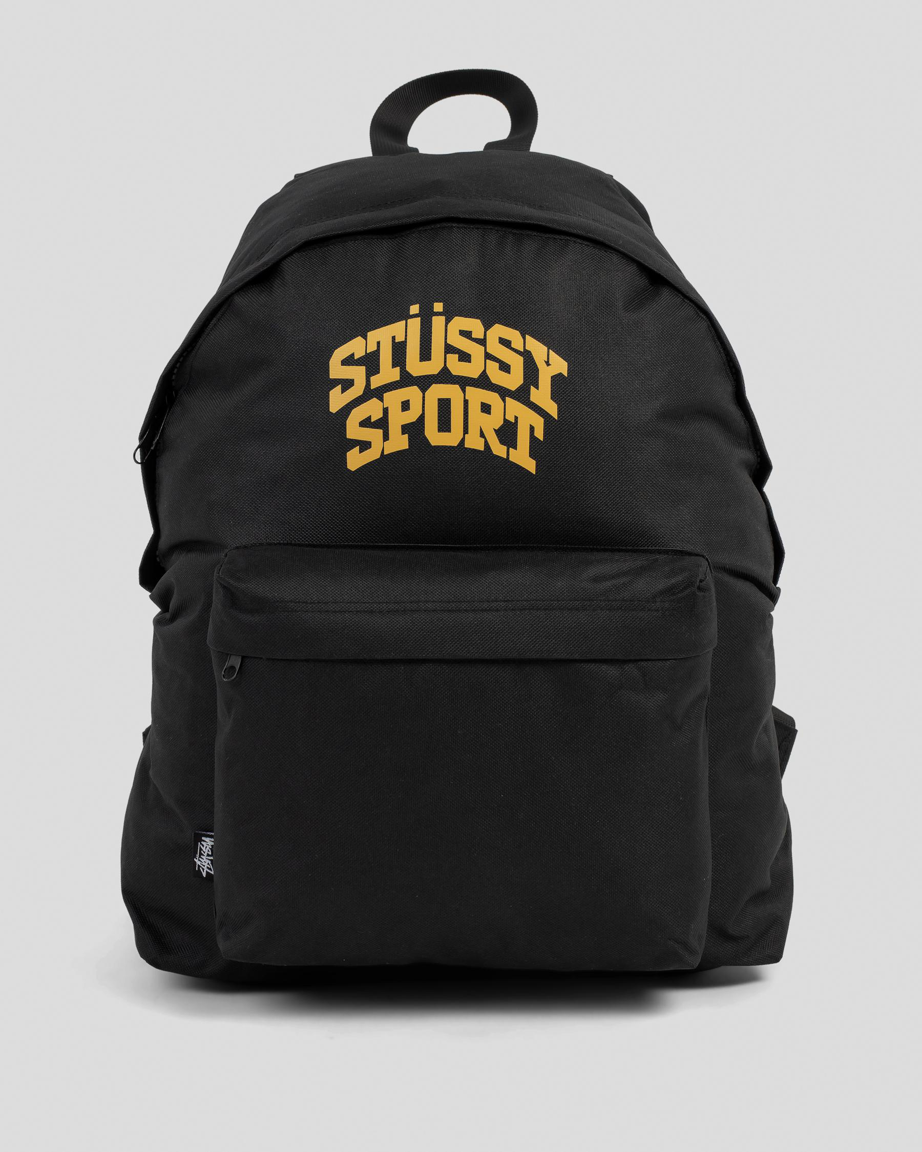 Stussy Stussy Sport Backpack In Black - Fast Shipping & Easy