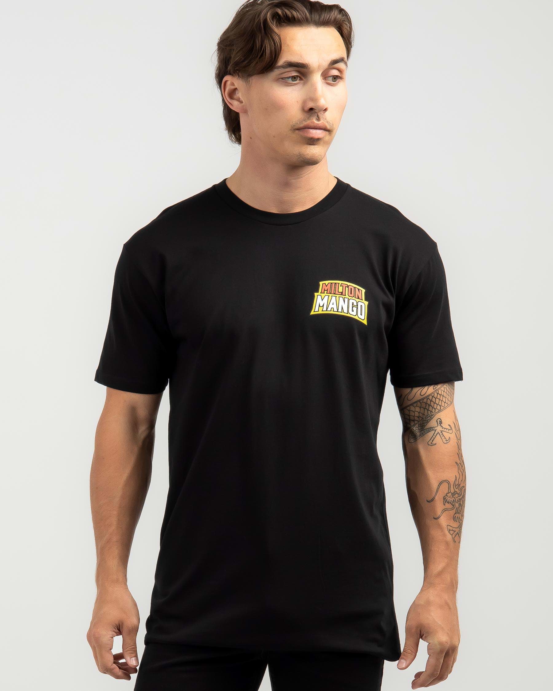 Milton Mango Sunshine State of Mind T-Shirt In Black - Fast Shipping ...