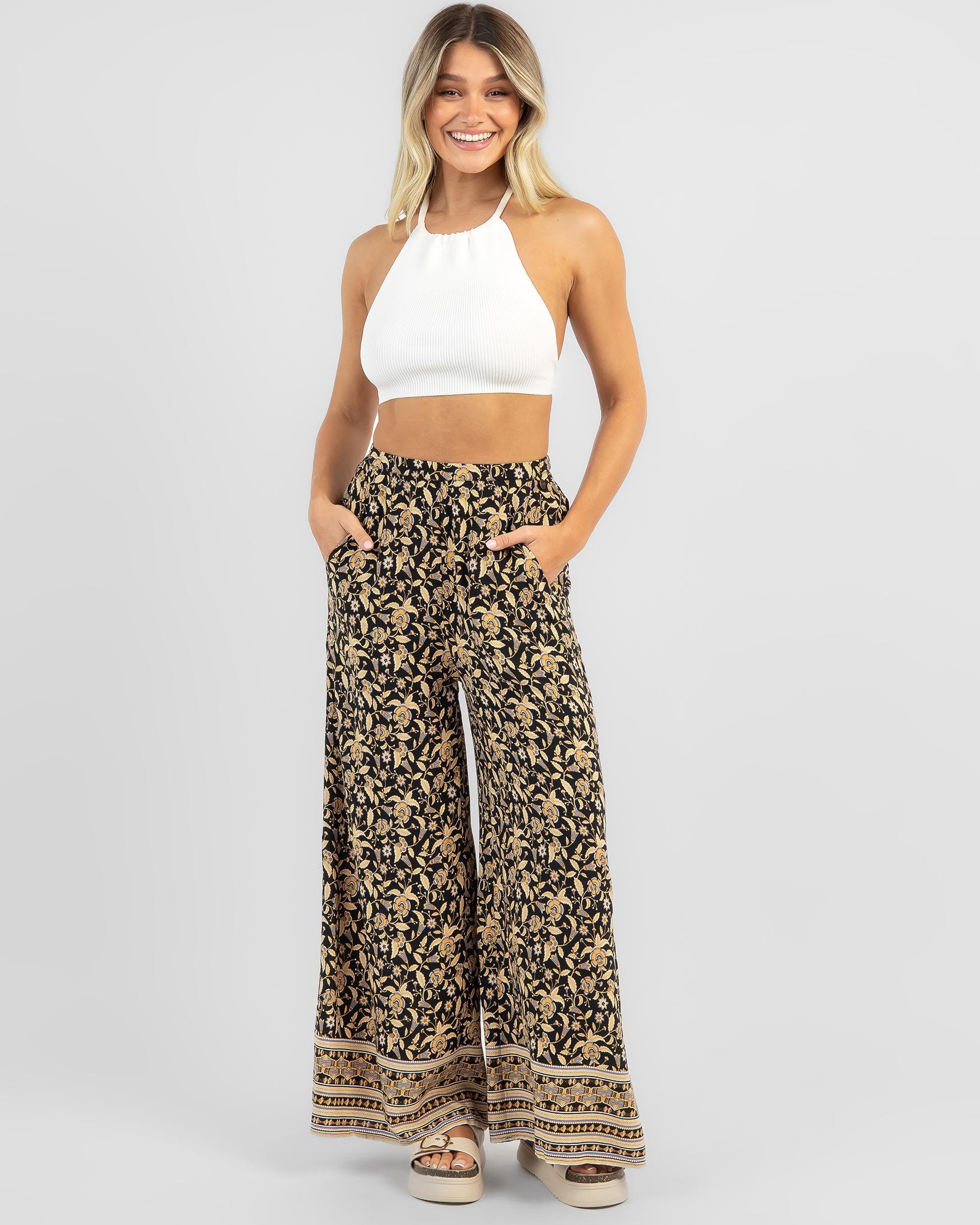 Shop Rip Curl Dreamer Crop Pant In Black - Fast Shipping & Easy Returns ...