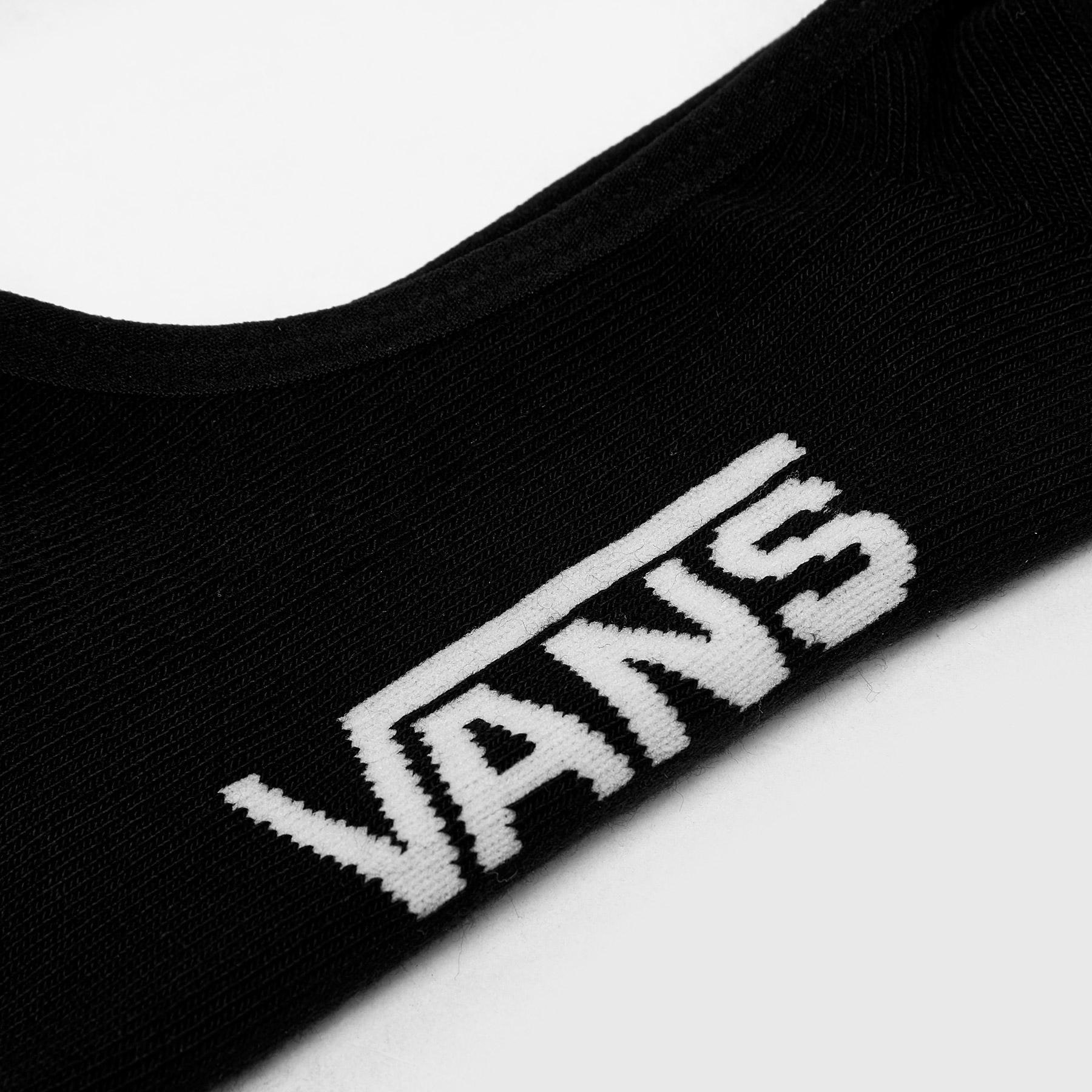 Vans Cl Super No Show Socks 3 Pack L/XL In Black - Fast Shipping & Easy ...