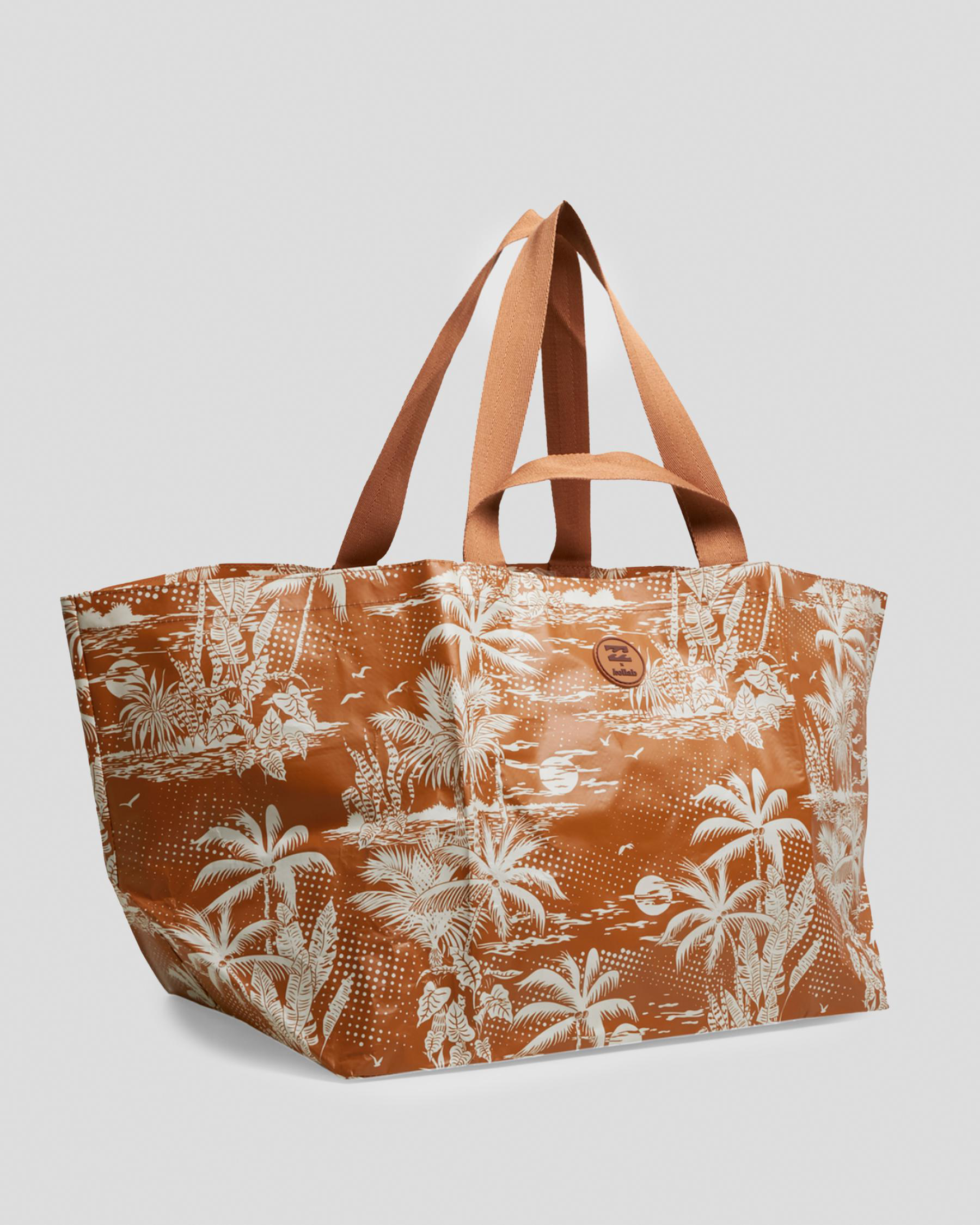 Shop Billabong Kollab Dream Days Beach Bag In Rust Fast Shipping