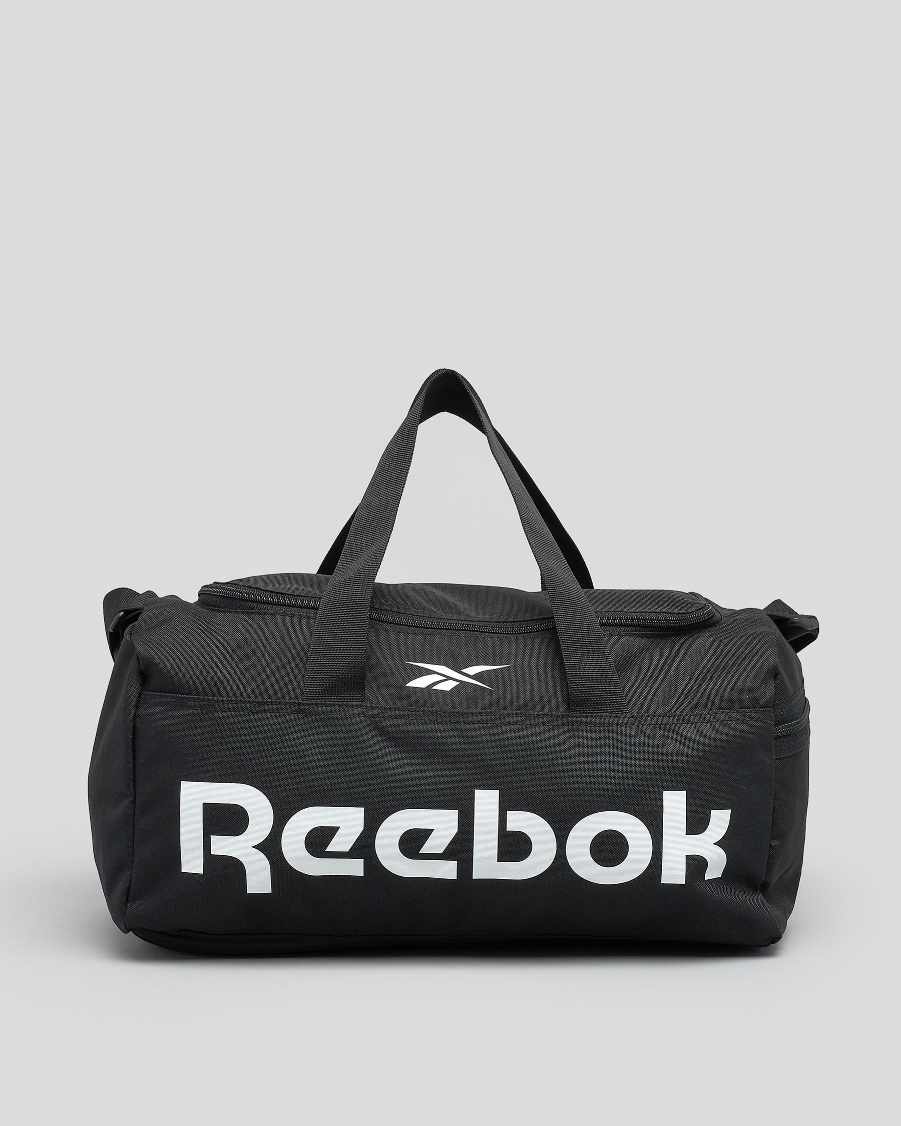 Reebok Act Core Gym Bag In Black/white - Fast Shipping & Easy Returns ...
