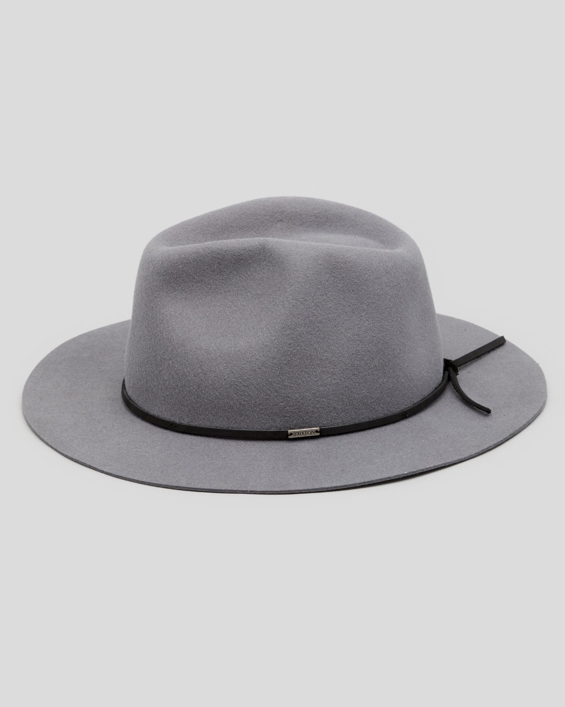 Brixton - Unisex Horton Cb Packable Fedora