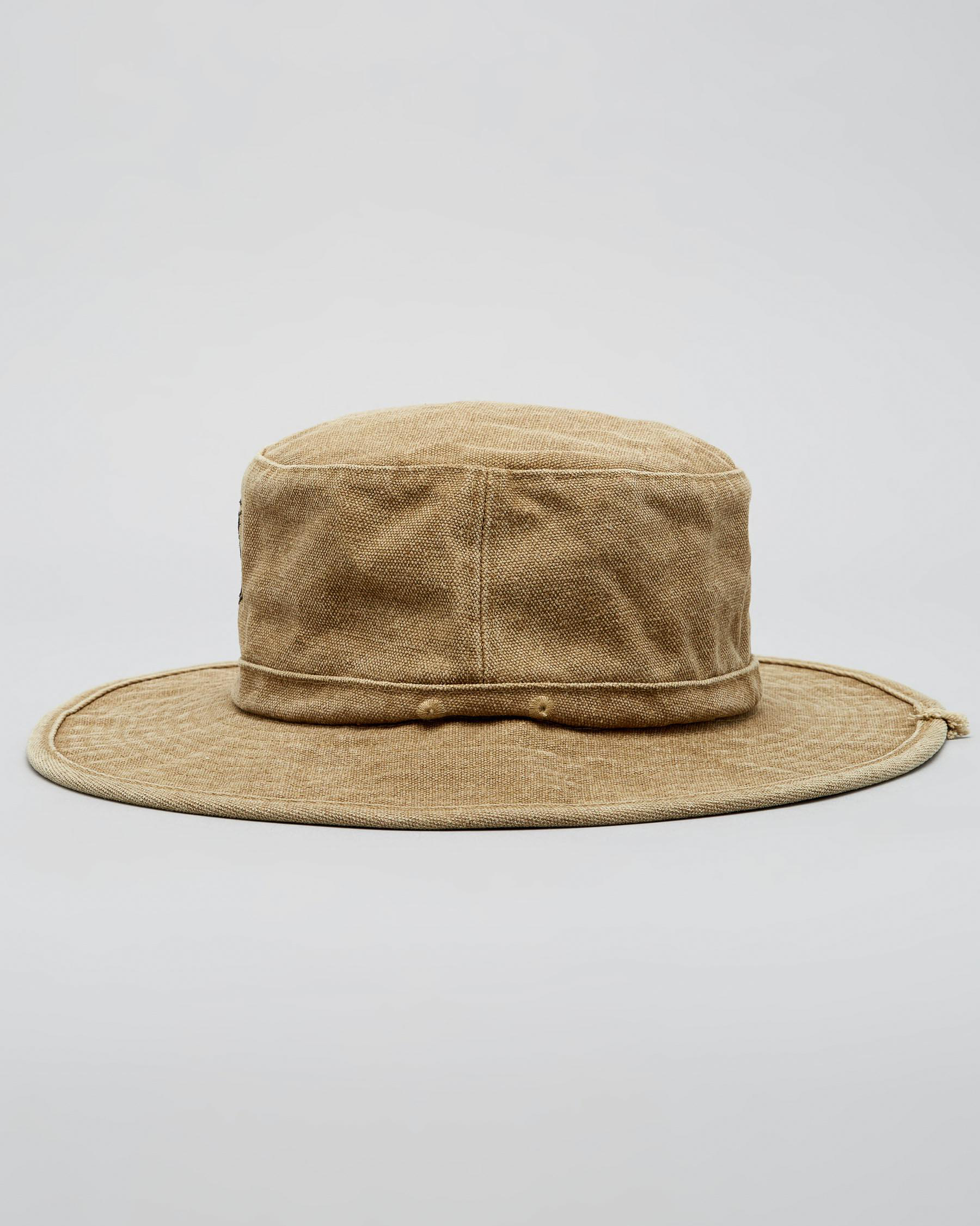 Rip Curl Searcher Mid Brim Hat In Khaki - FREE* Shipping & Easy Returns ...