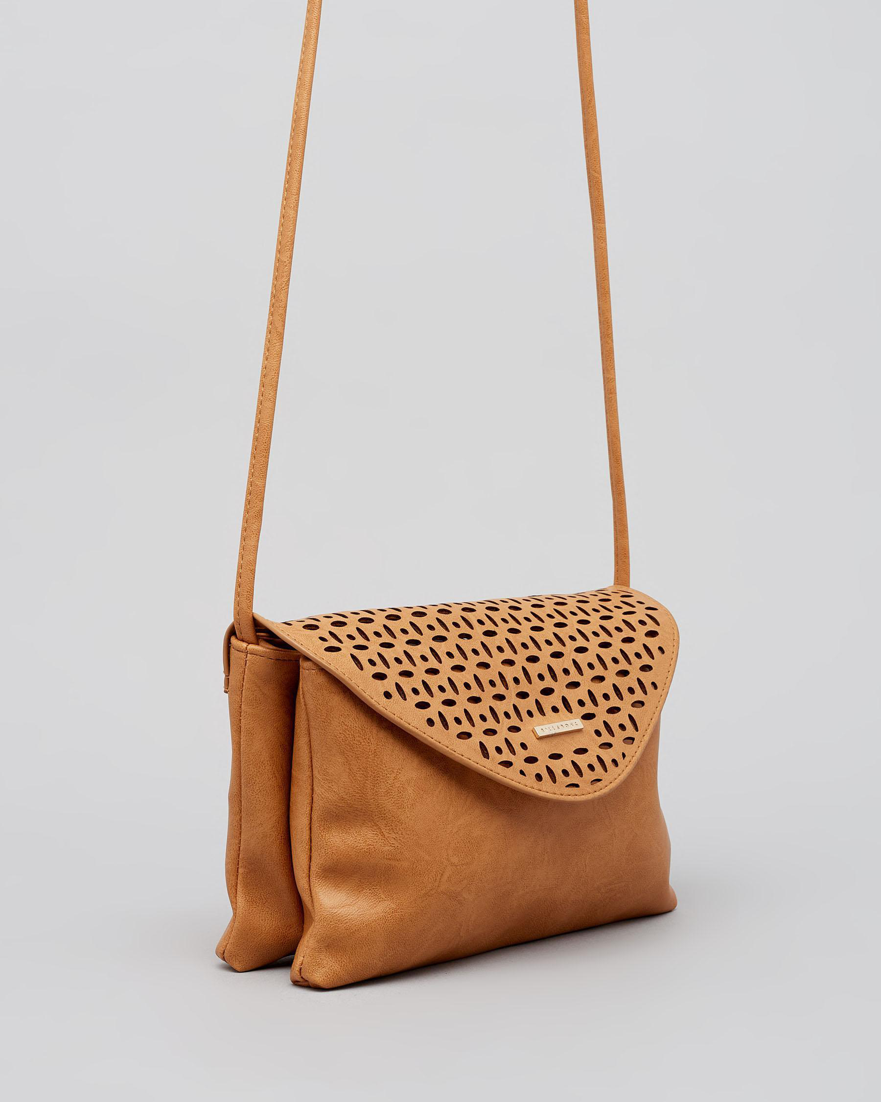 Billabong Lucy Crossbody Bag In Tan Fast Shipping & Easy Returns