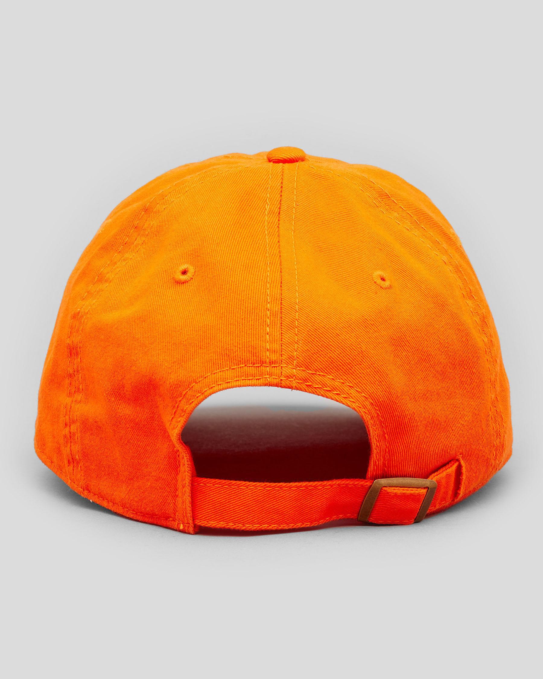 American Needle Fanta Washed Slouch Cap In Vibrant Orange - Fast ...