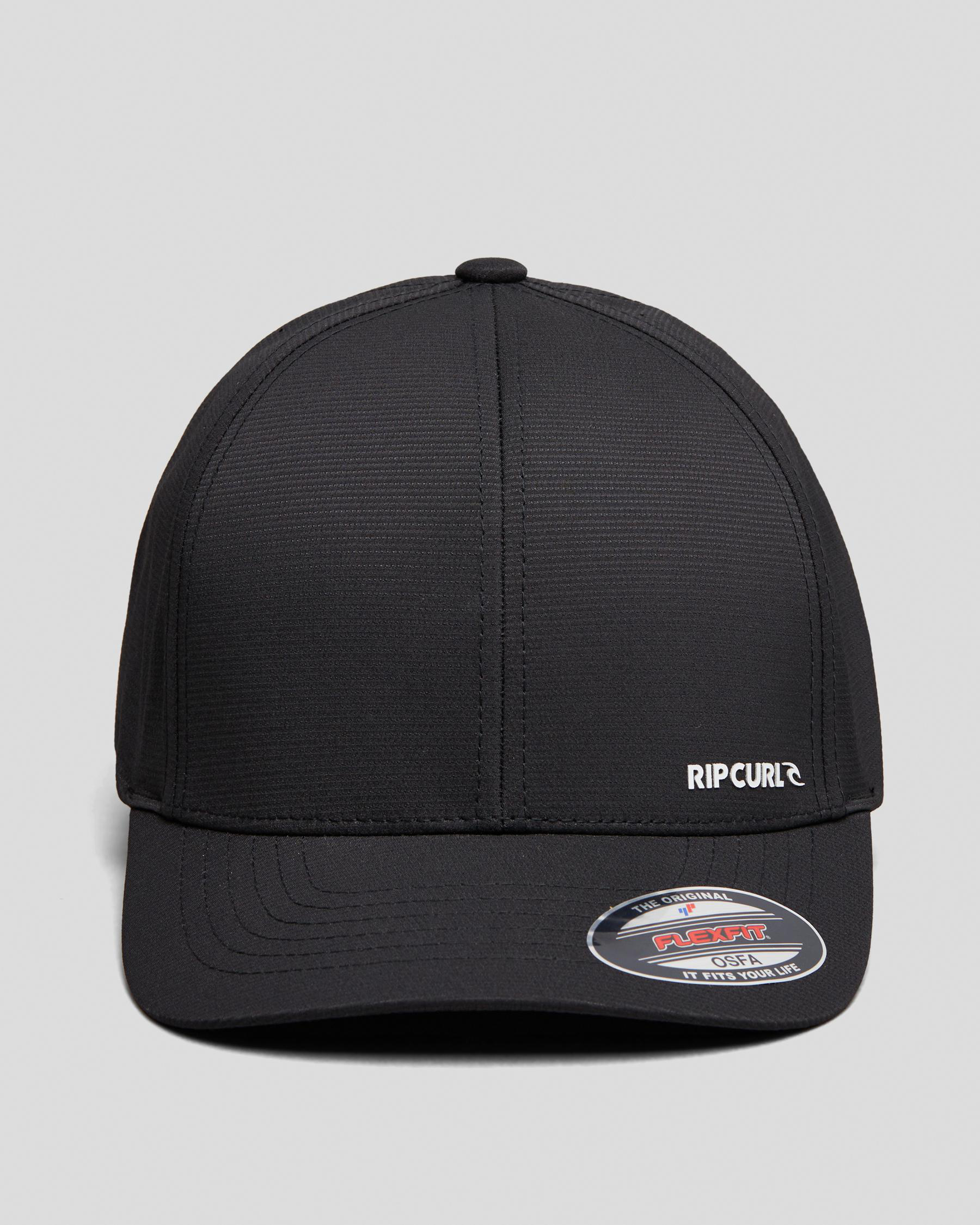 Berretto Baseball Donna Rip Curl Vaporcool Flexfit - Visiera Curva, Tessuto Elasticizzato, Traspirante E Impermeabile - 3