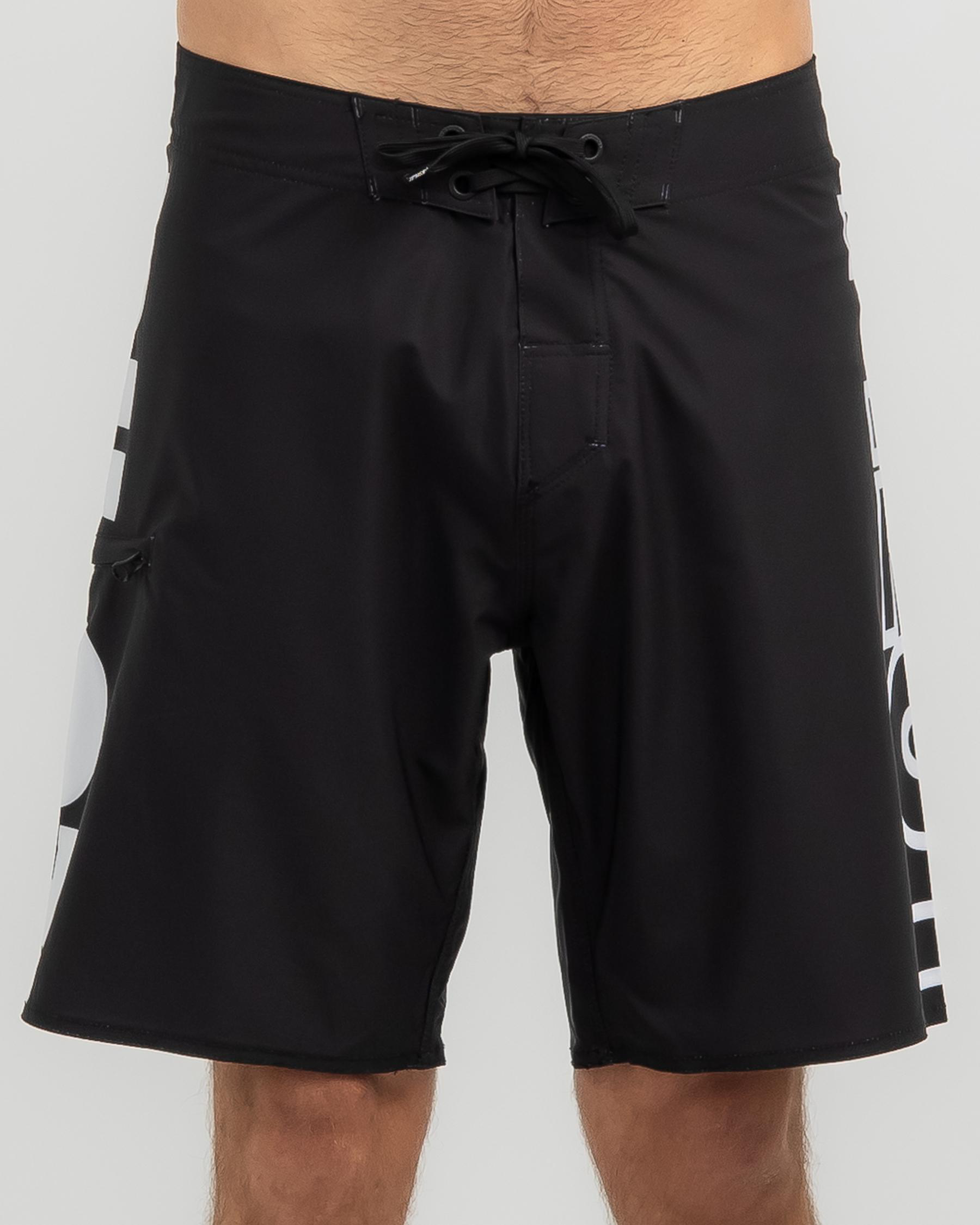 Shop Jetpilot Divided Board Shorts In Black Fast Shipping & Easy