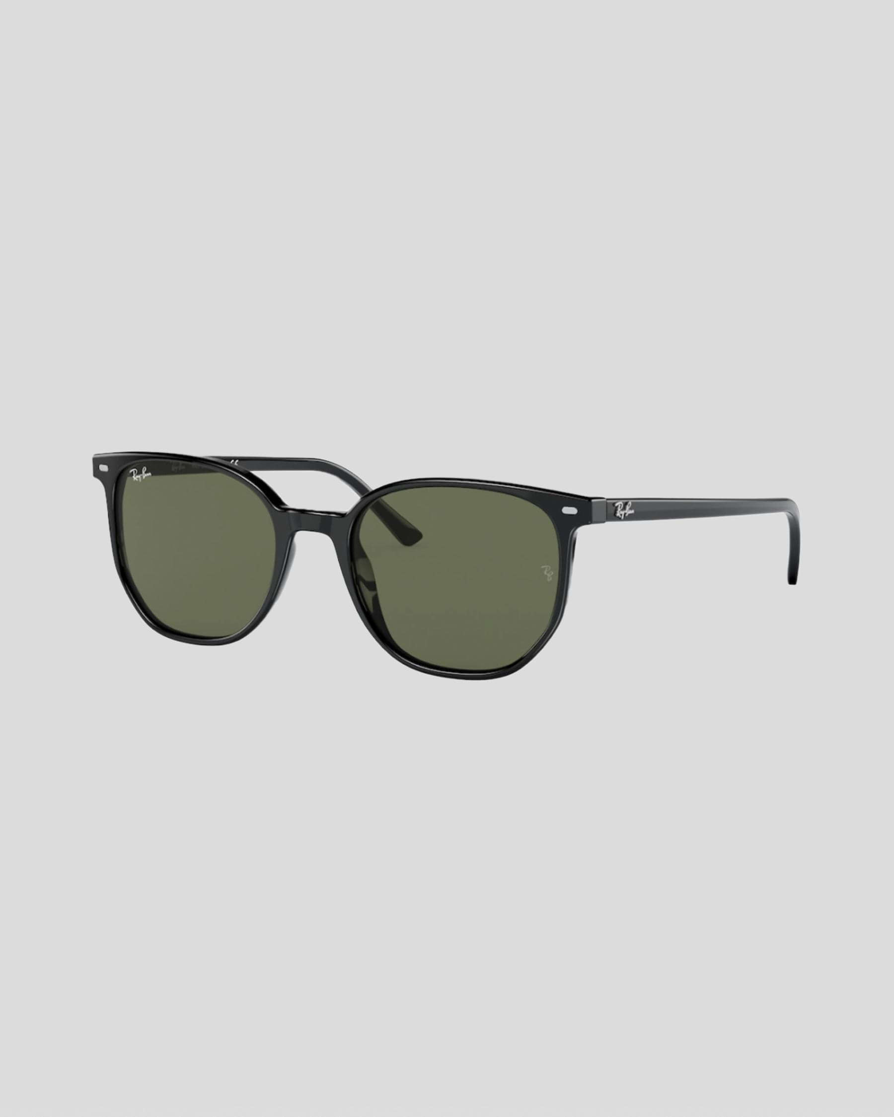Ray-Ban Elliot Sunglasses In Black/green - FREE* Shipping & Easy ...