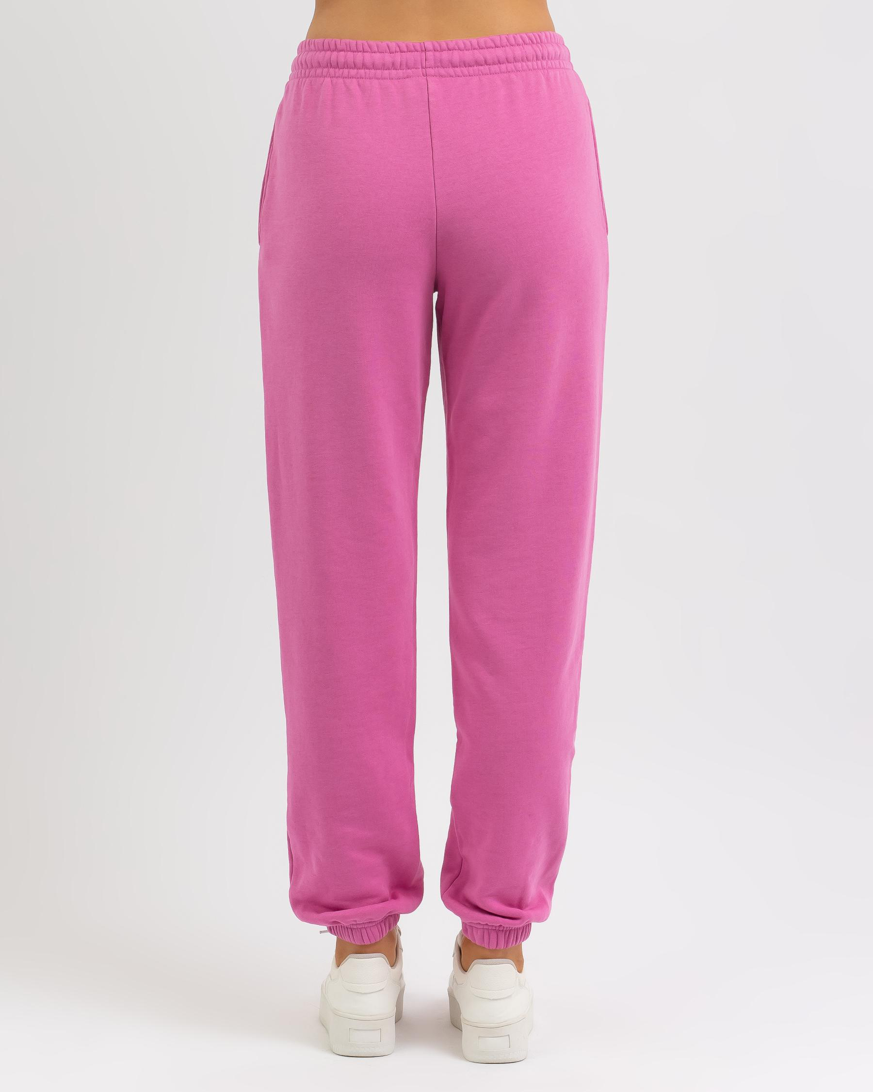 Russell Athletic Washback Track Pants In Pop Pink - Fast Shipping ...