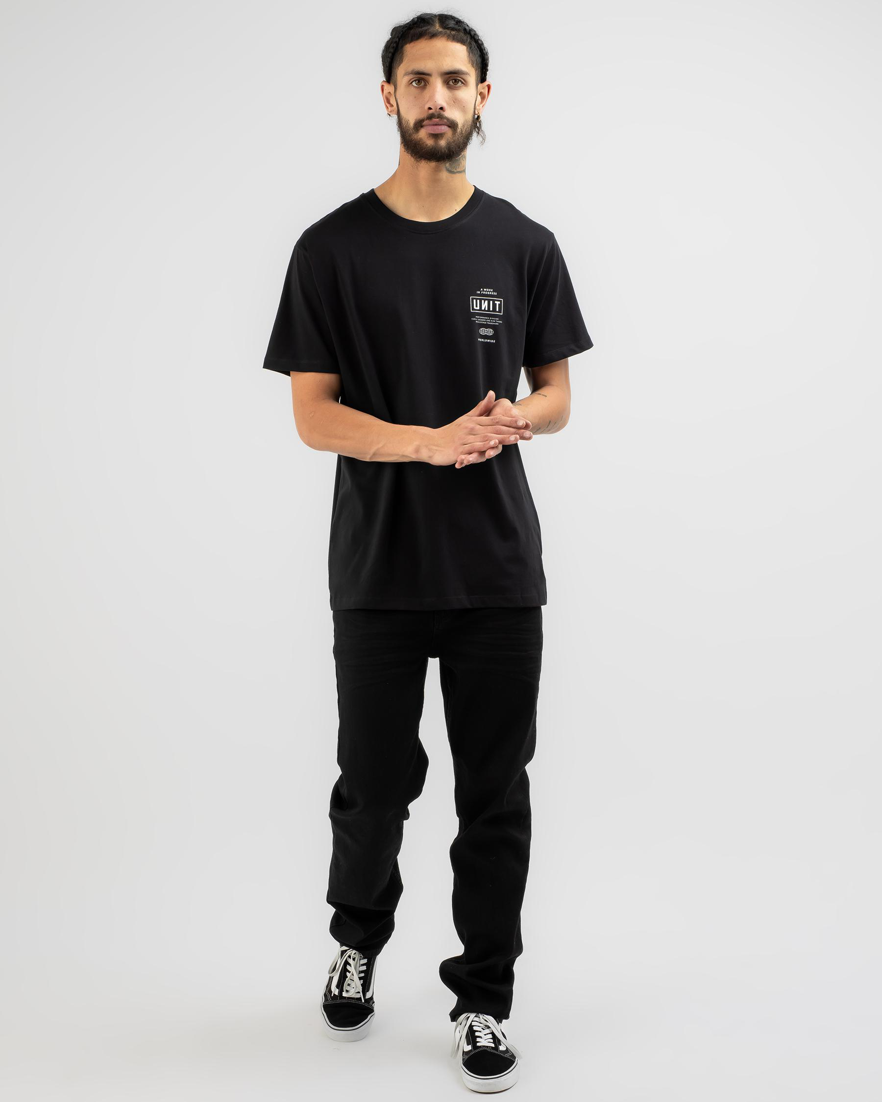 Shop Unit Vision T-Shirt In Black - Fast Shipping & Easy Returns - City ...