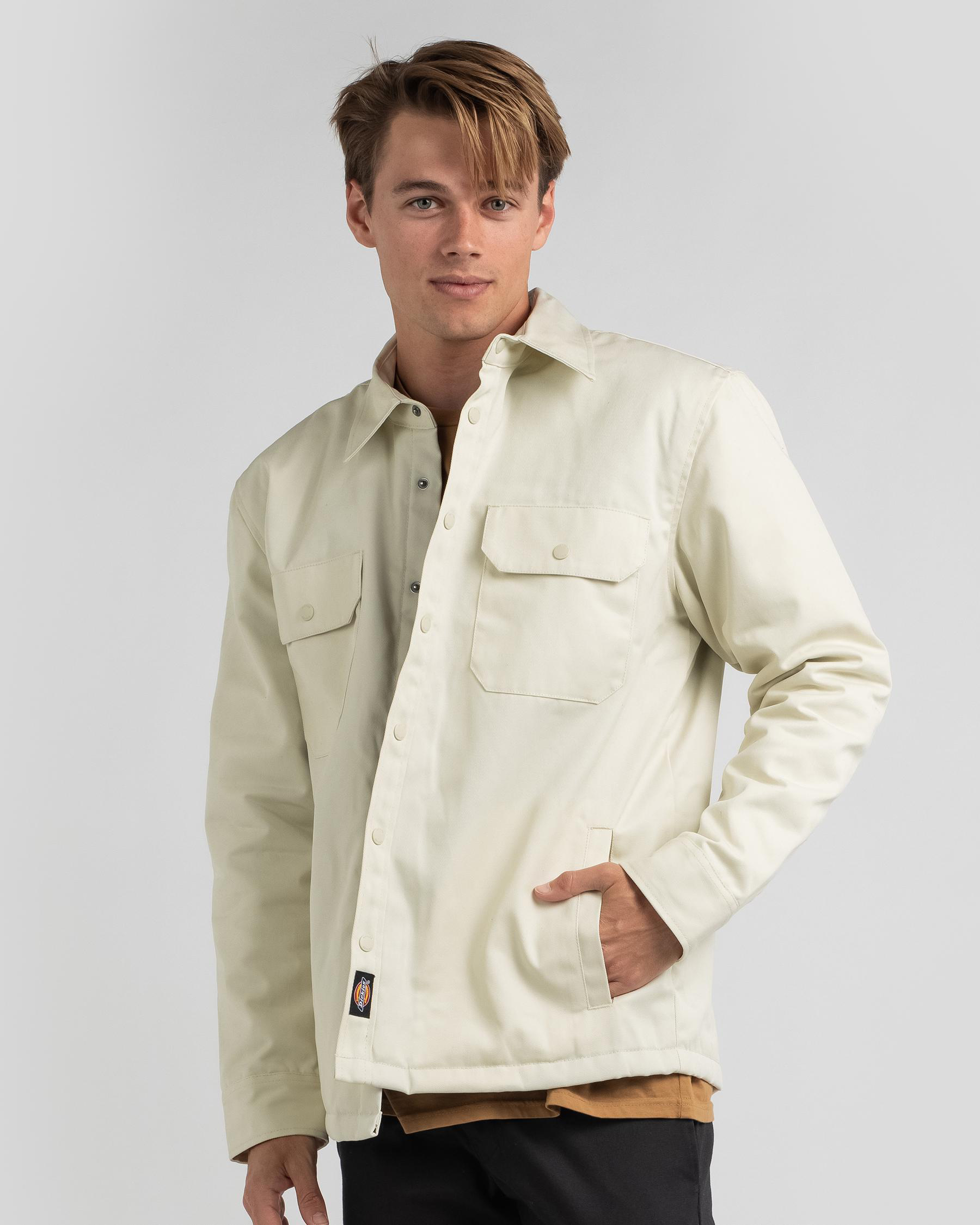 Dickies Pawnee Lined Shirt Jacket In 