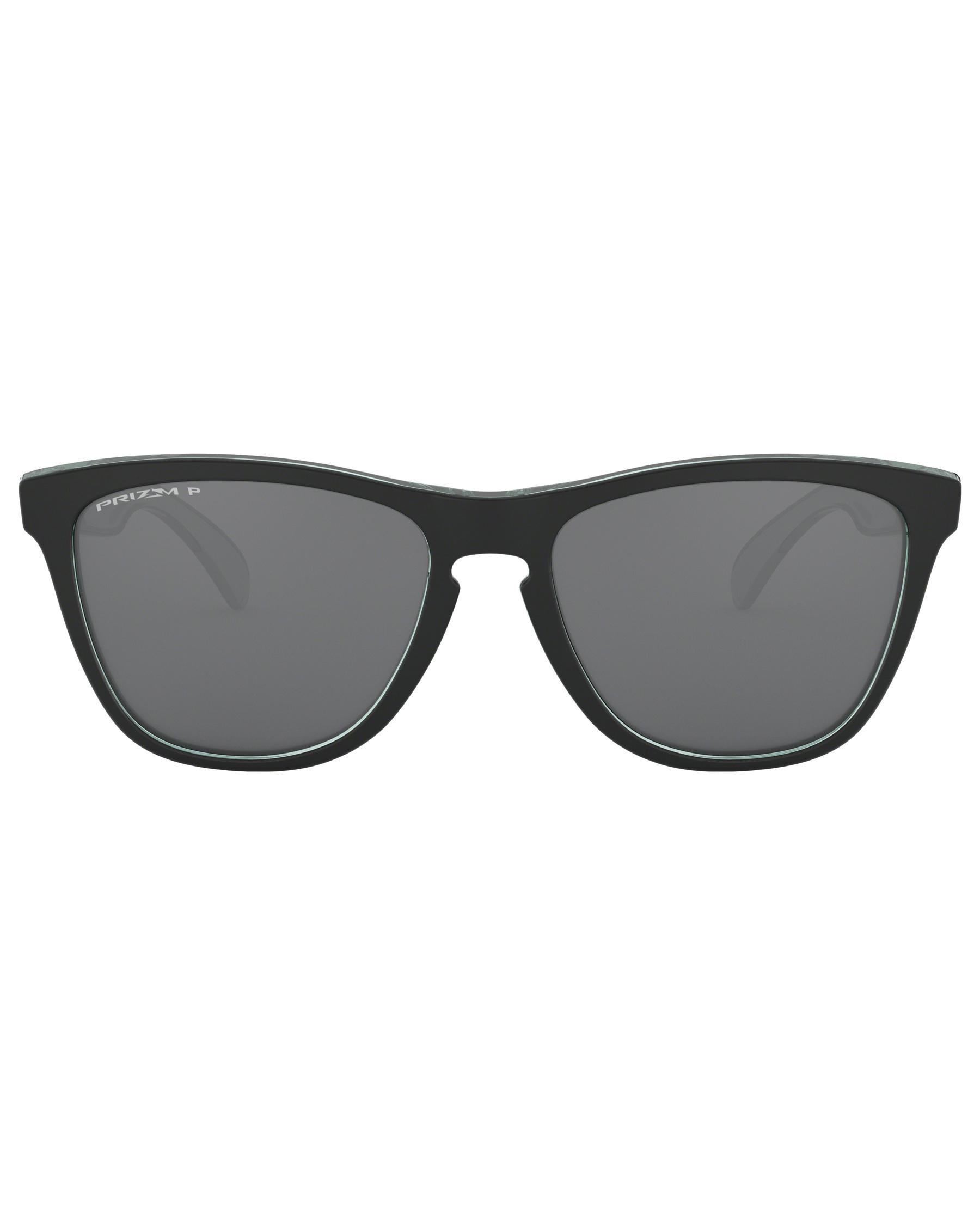 Shop Oakley Frogskin Sunglasses In Translucent Celeste Prizm - Fast ...
