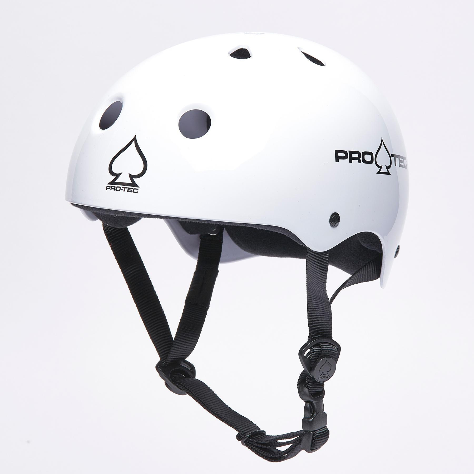 Shop Pro Tec Skate Helmet In White Fast Shipping & Easy Returns