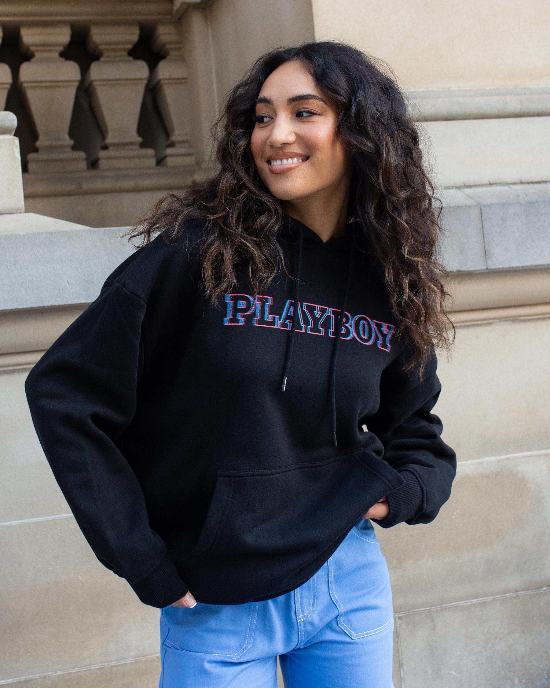 Playboy 3D Bunny Hoodie In Black - Fast Shipping u0026 Easy Returns - City  Beach United States