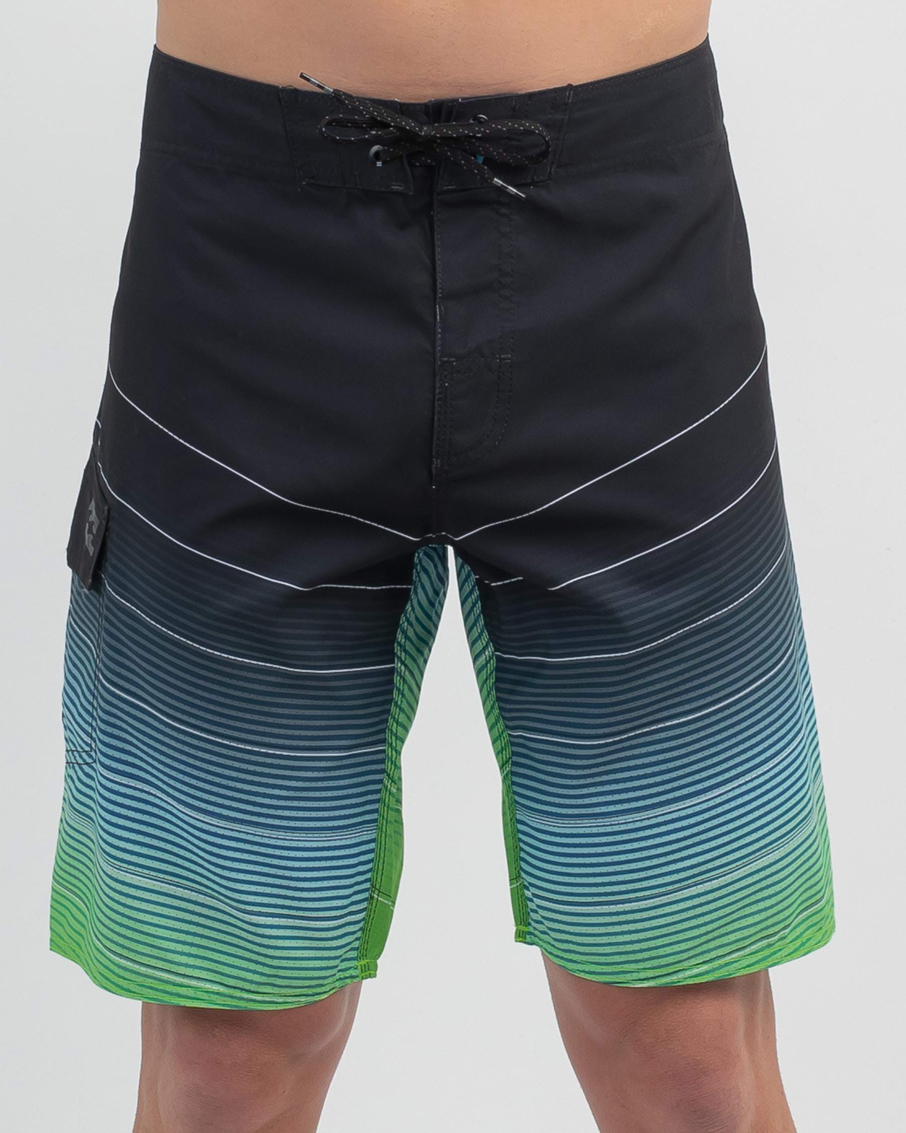 Billabong Voltura OG Board Shorts In Neon Green - Fast Shipping & Easy ...