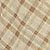 Cream/brown Check