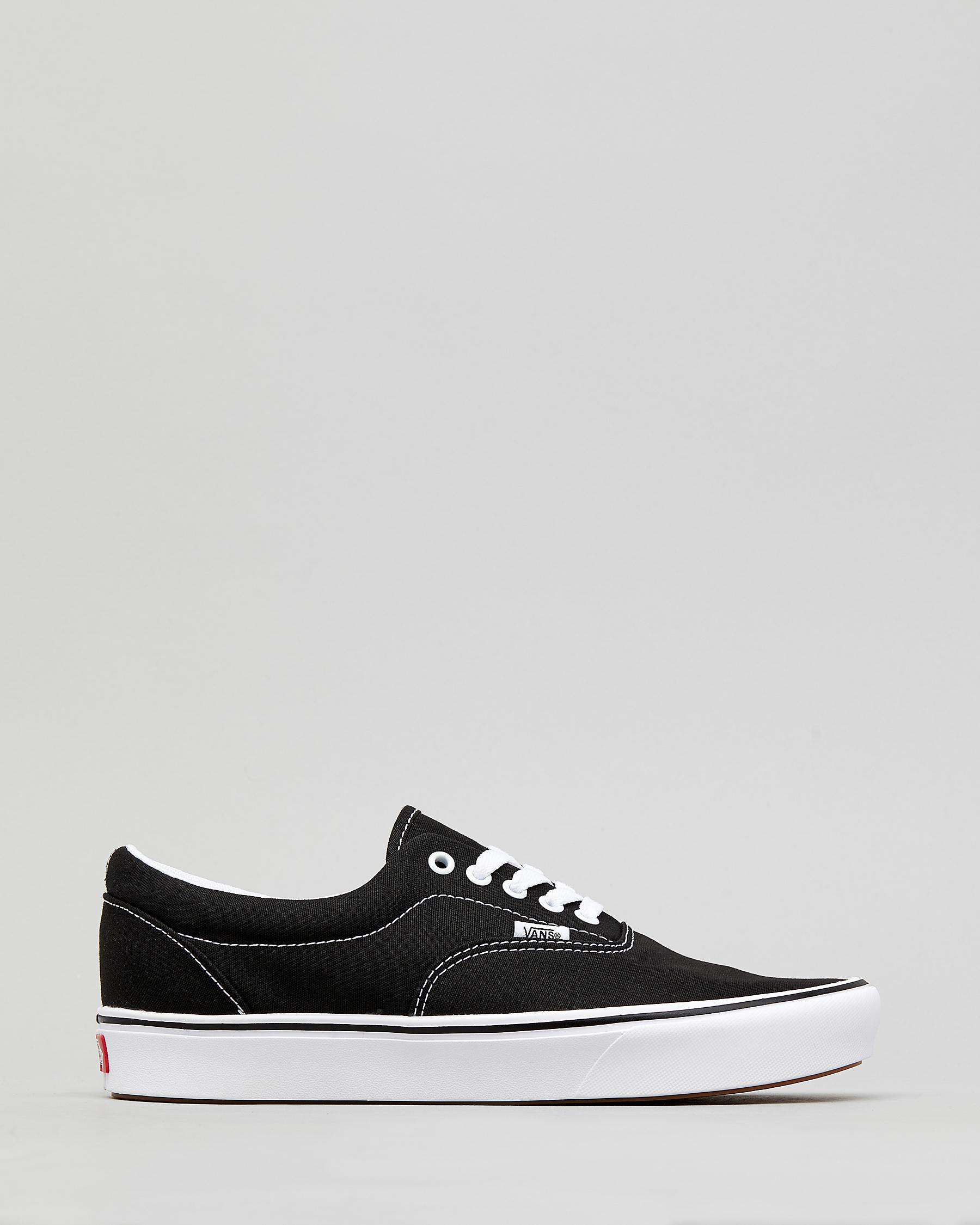 Vans Comfycush Era Shoes In (classic)black/true White | City Beach Australia