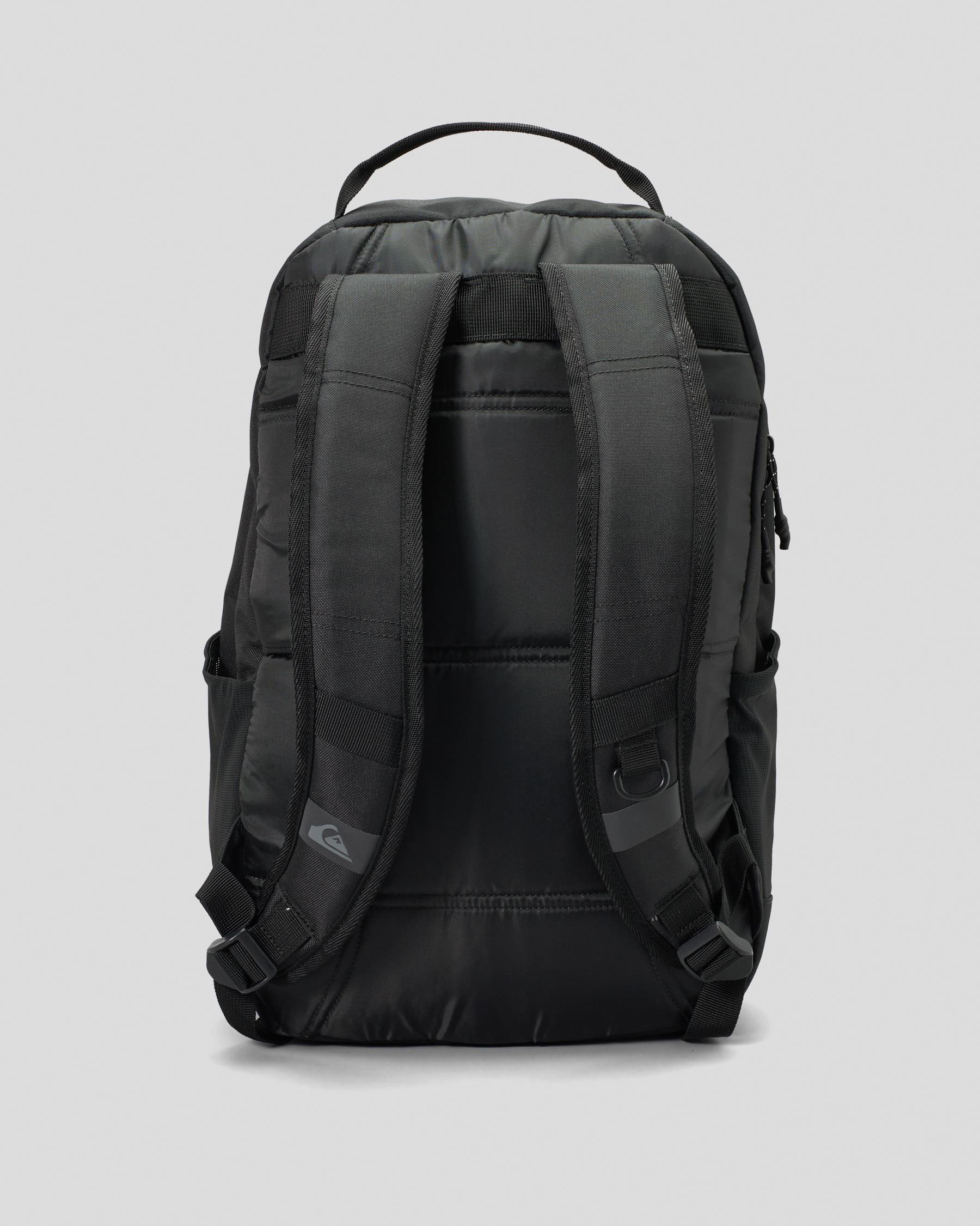 Quiksilver Schoolie 2.0 Backpack In Black - FREE* Shipping & Easy ...