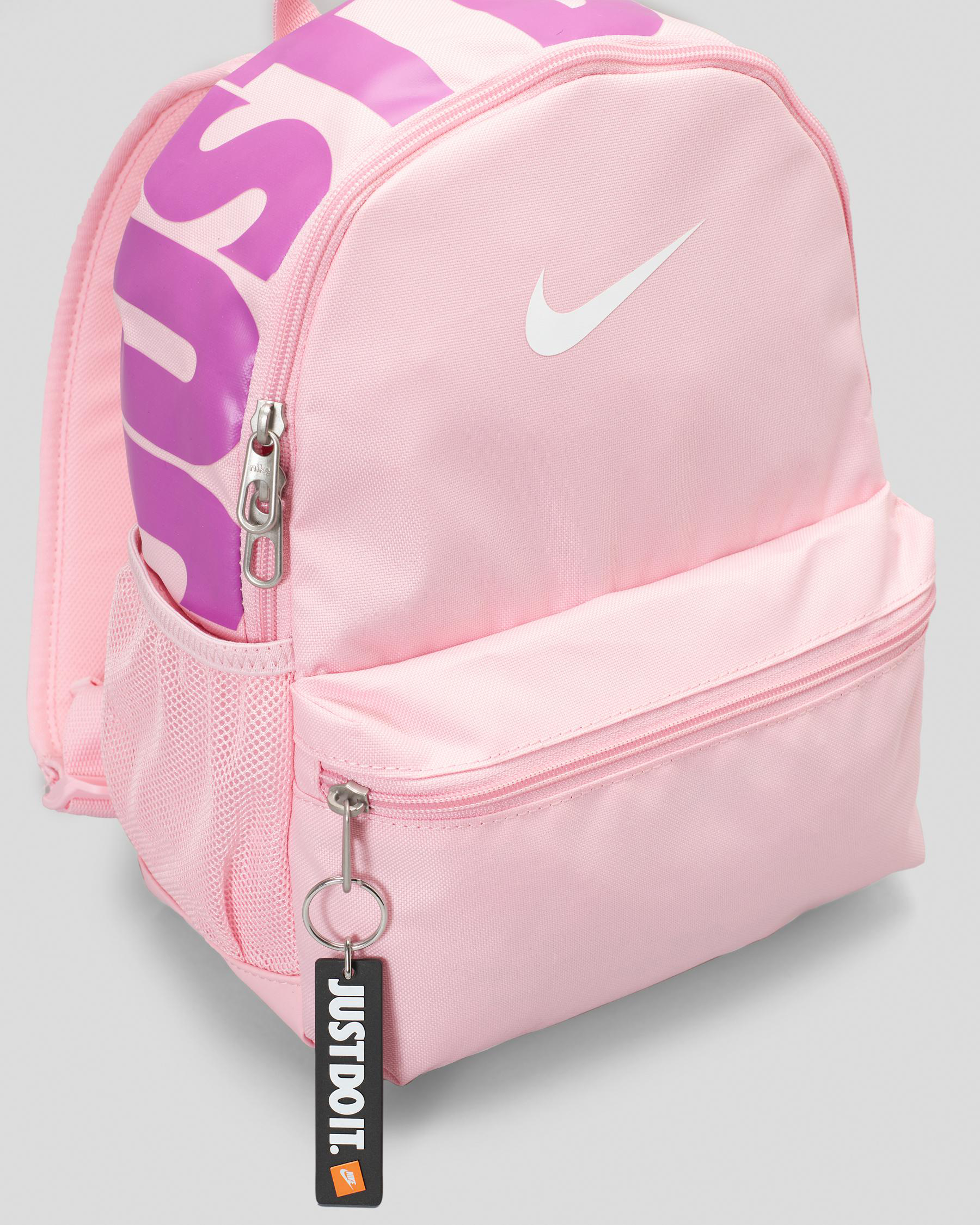 Nike Brazilia Backpack In Soft Pink/white FREE* Shipping & Easy