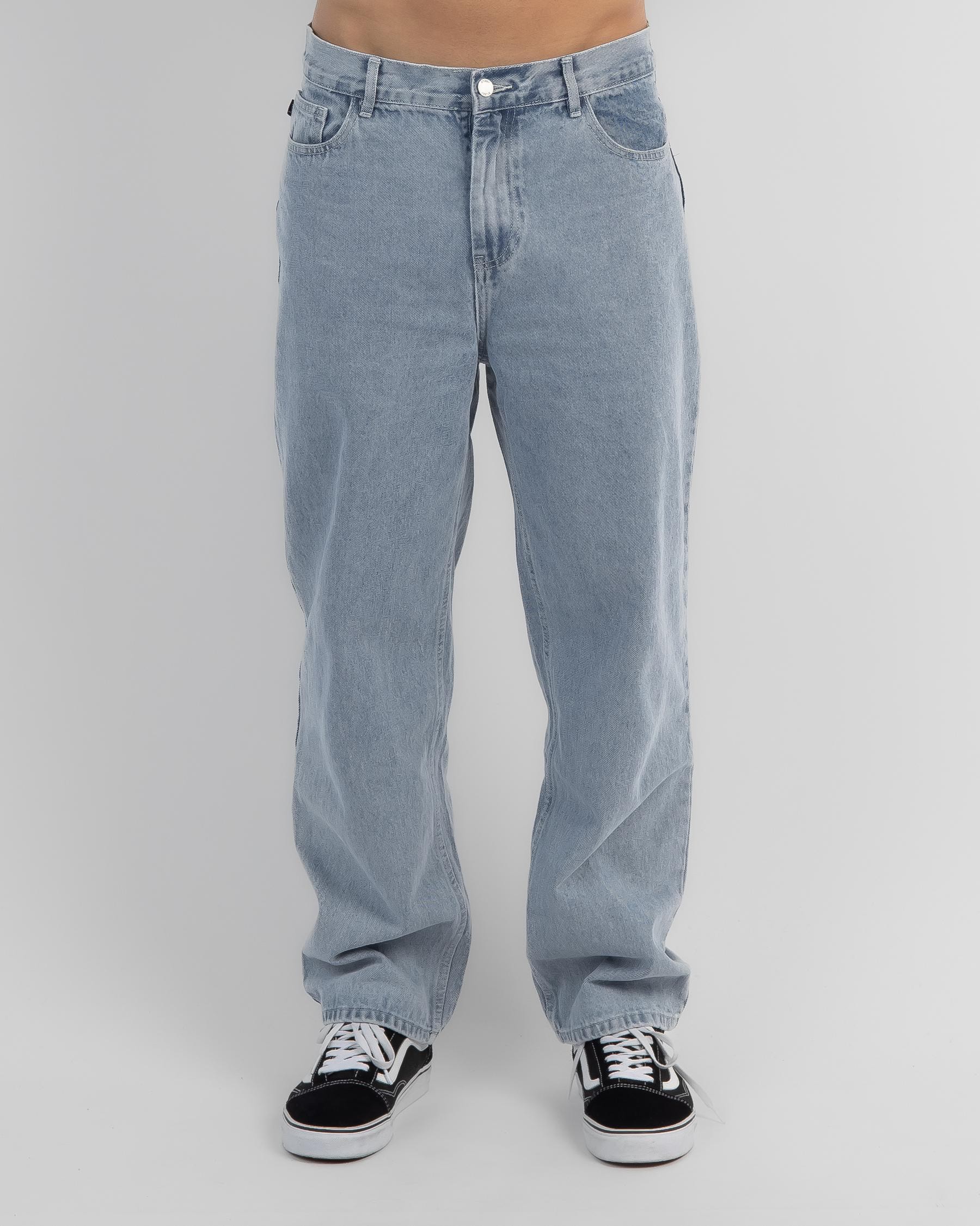 Stussy Big Ol Jeans In Light - Fast Shipping & Easy Returns - City ...