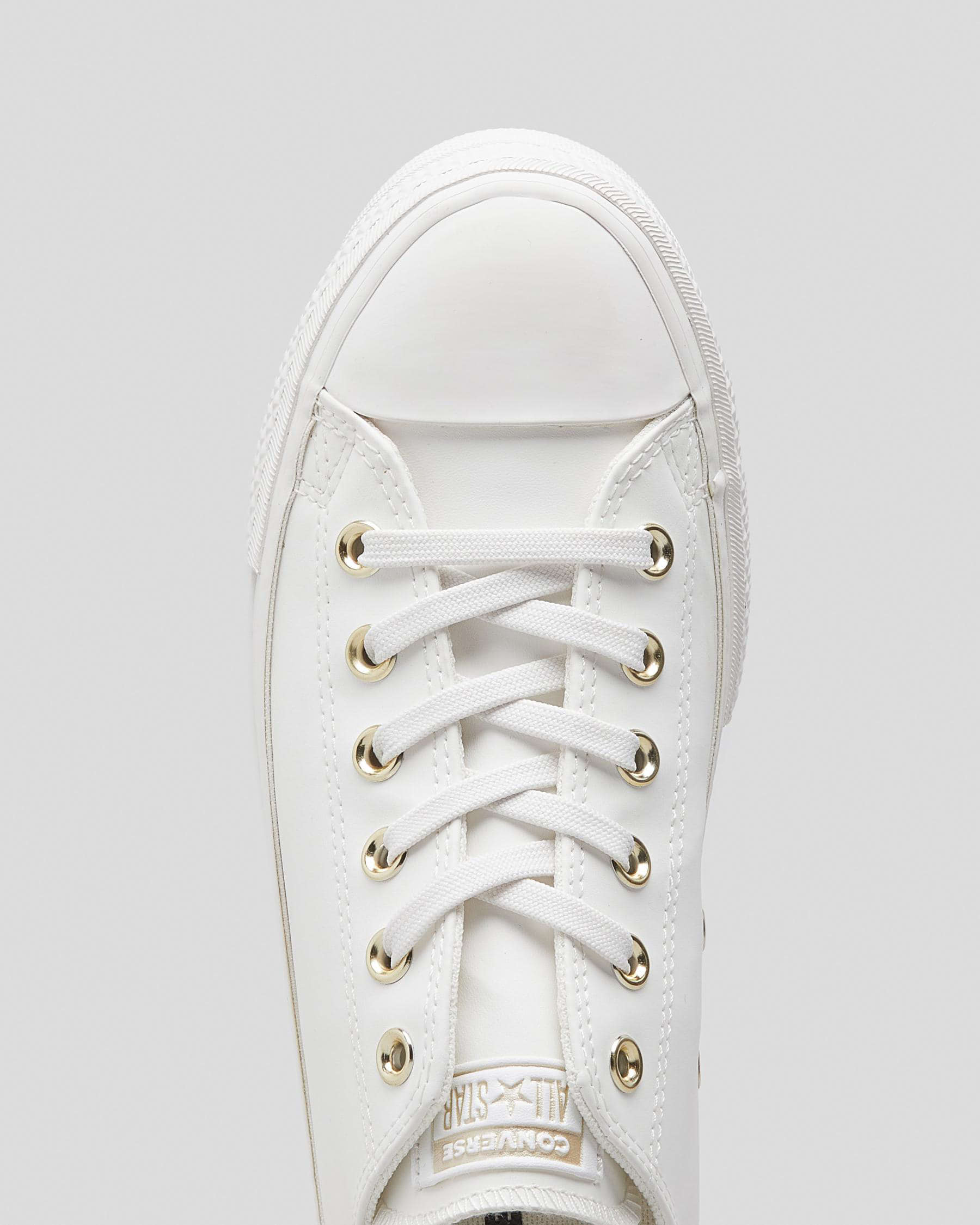 emocionante Los Alpes Deambular Converse Womens Chuck Taylor All Star Lift OX Shoes In Vintage  White/vintage White/light Gold - Fast Shipping & Easy Returns - City Beach  Australia