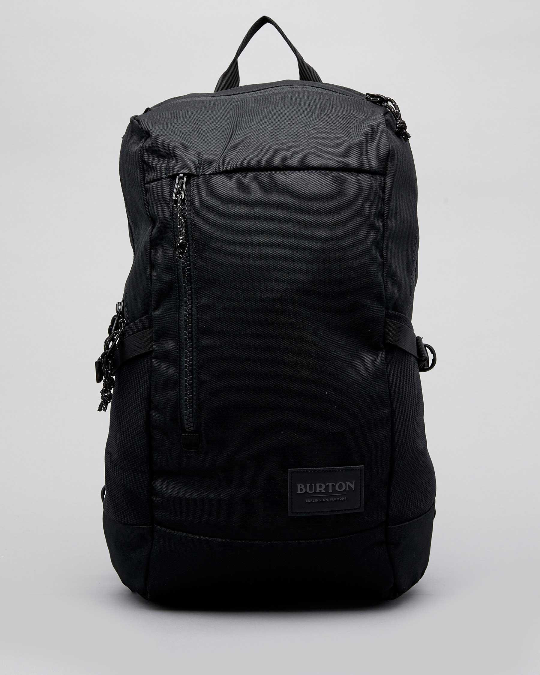 Burton Prospect 2.0 Backpack In True Black - Fast Shipping & Easy ...