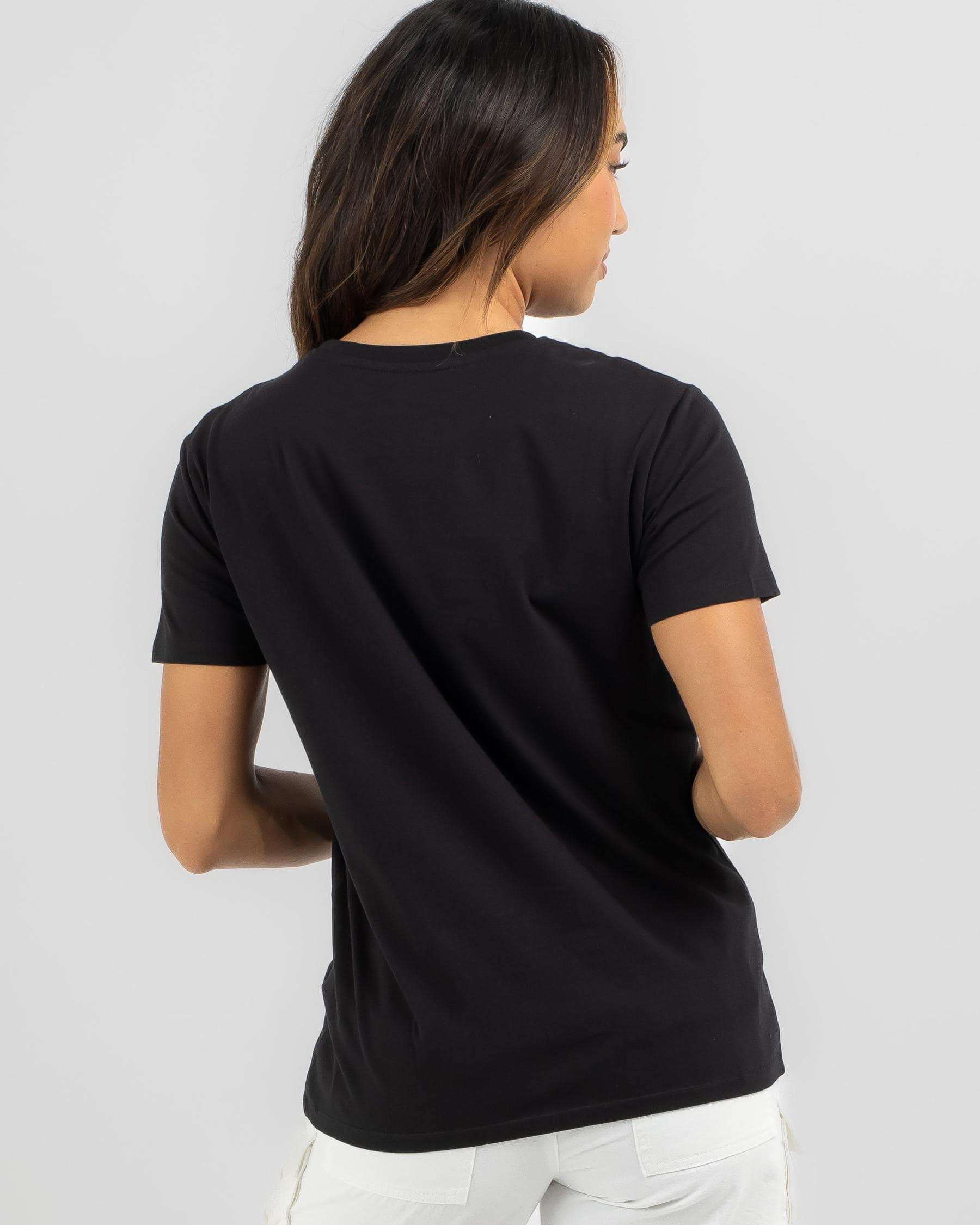 Unit Womens Sweep T-Shirt In Black - Fast Shipping & Easy Returns ...