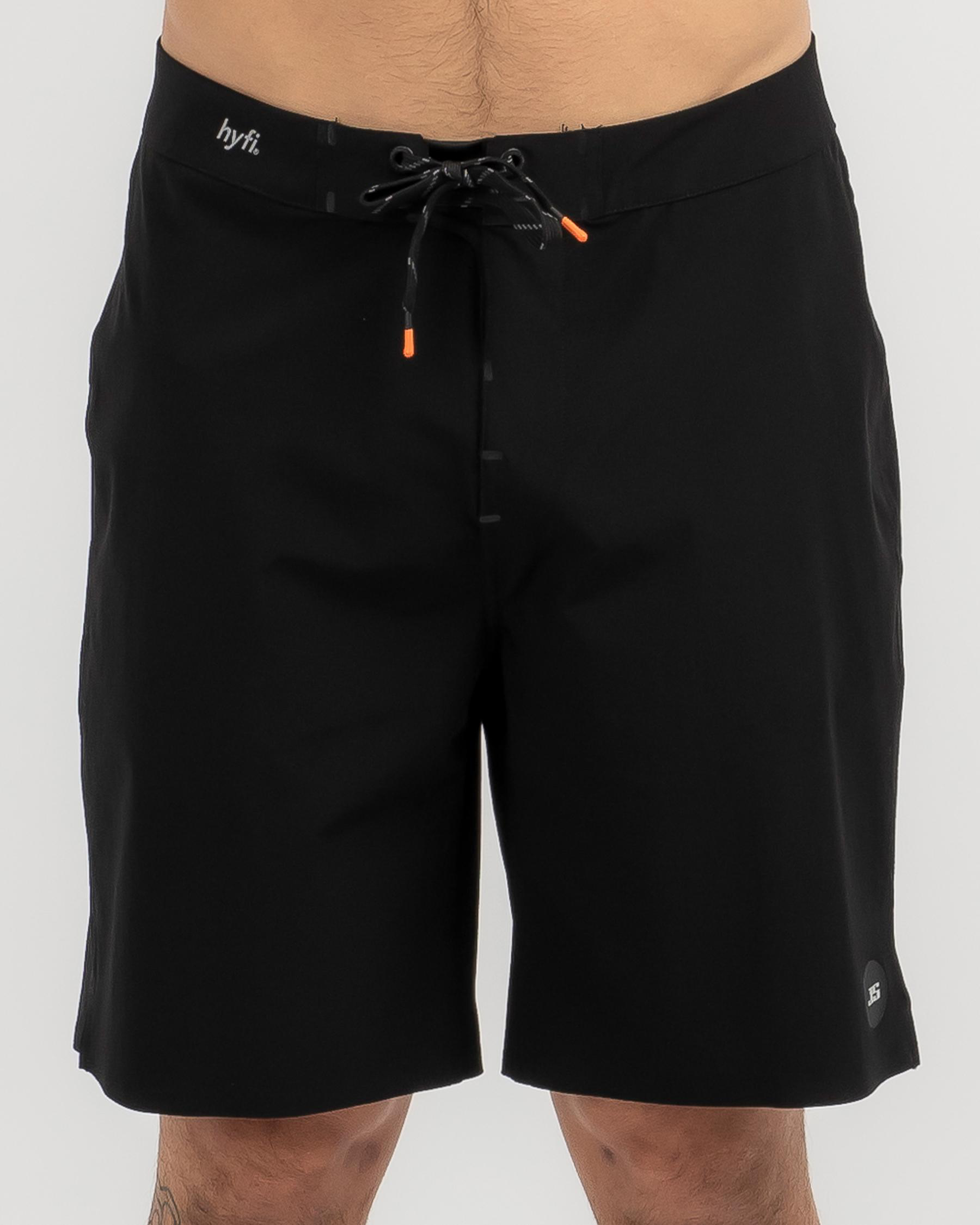 Shop JS Industries Hyfi Board Shorts In Black Fast Shipping & Easy Returns City Beach Australia
