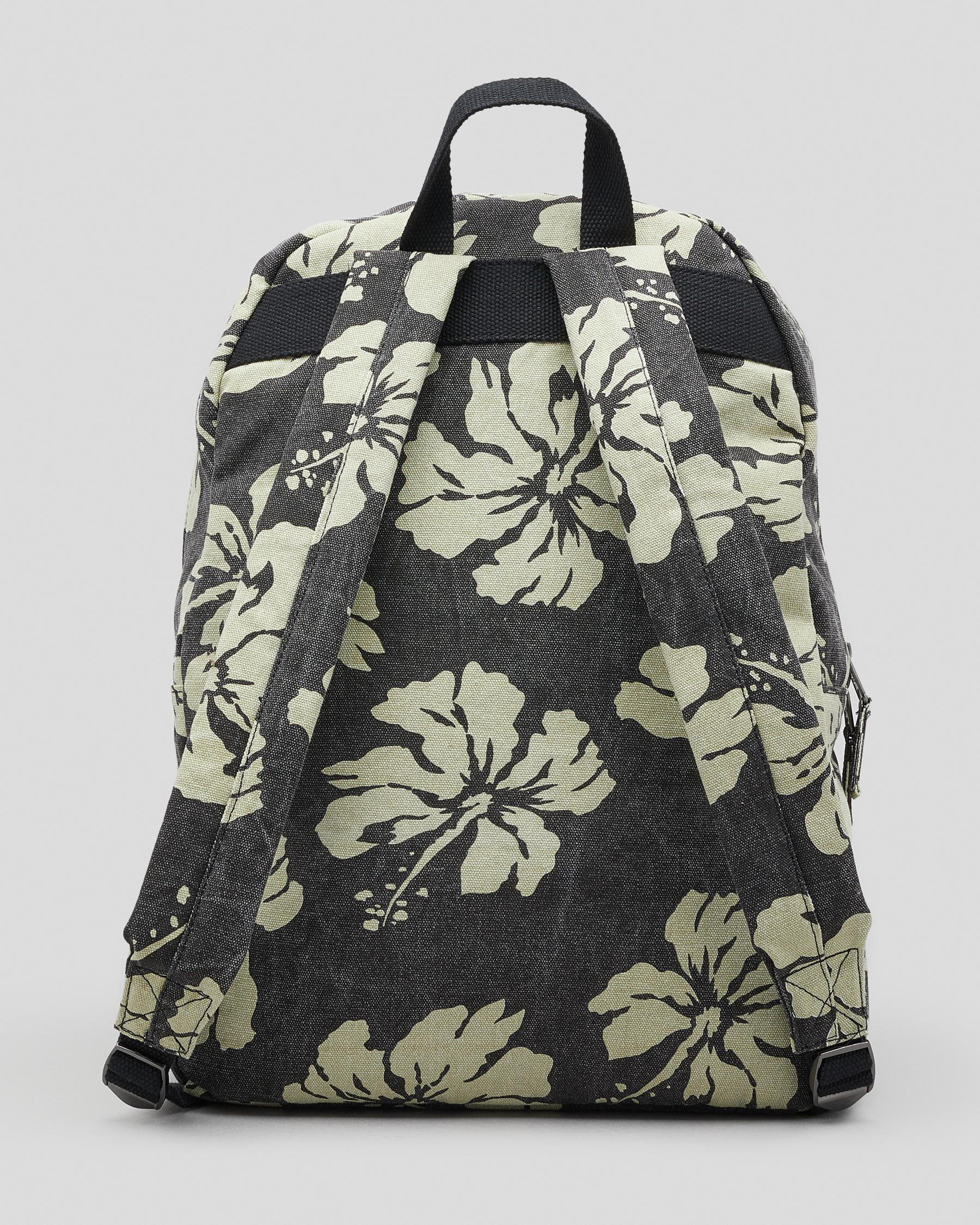Shop Billabong Schools Out Backpack In Off Black Fast Shipping & Easy