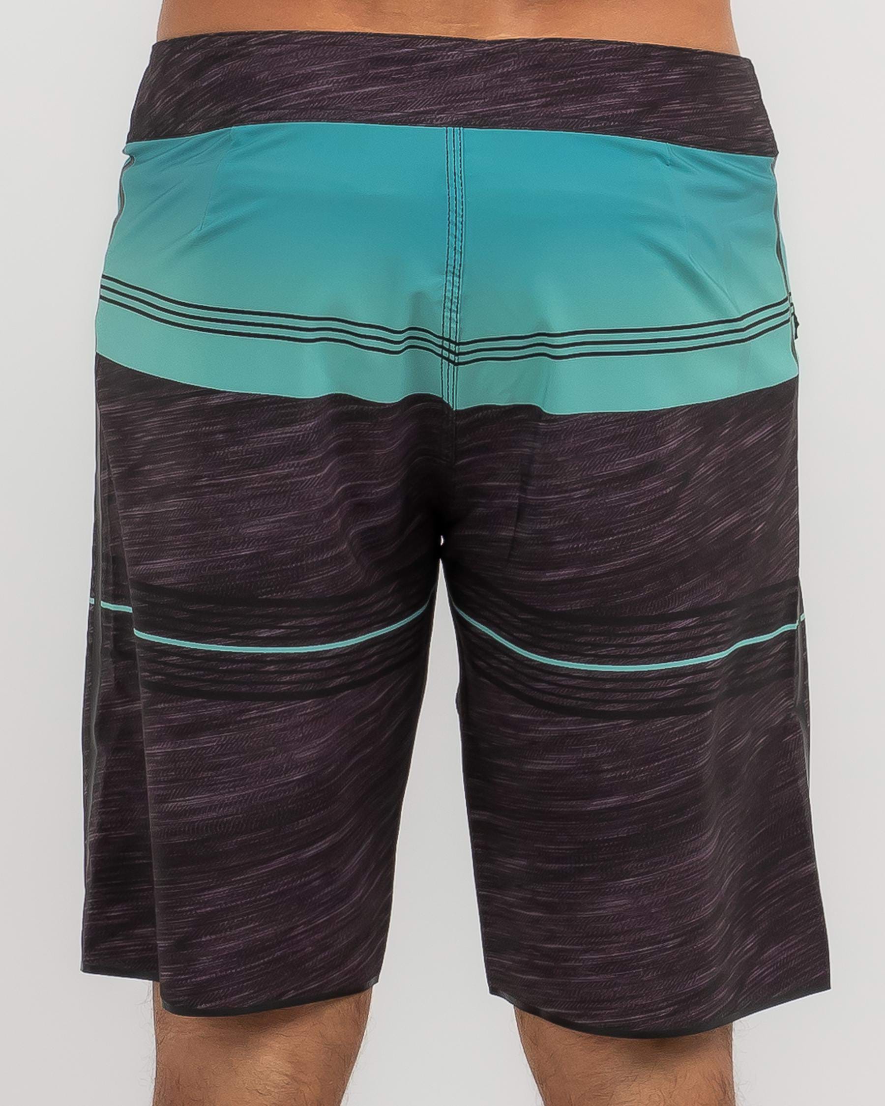 Shop Skylark Seabed Board Shorts In Black/ Teal - Fast Shipping & Easy ...