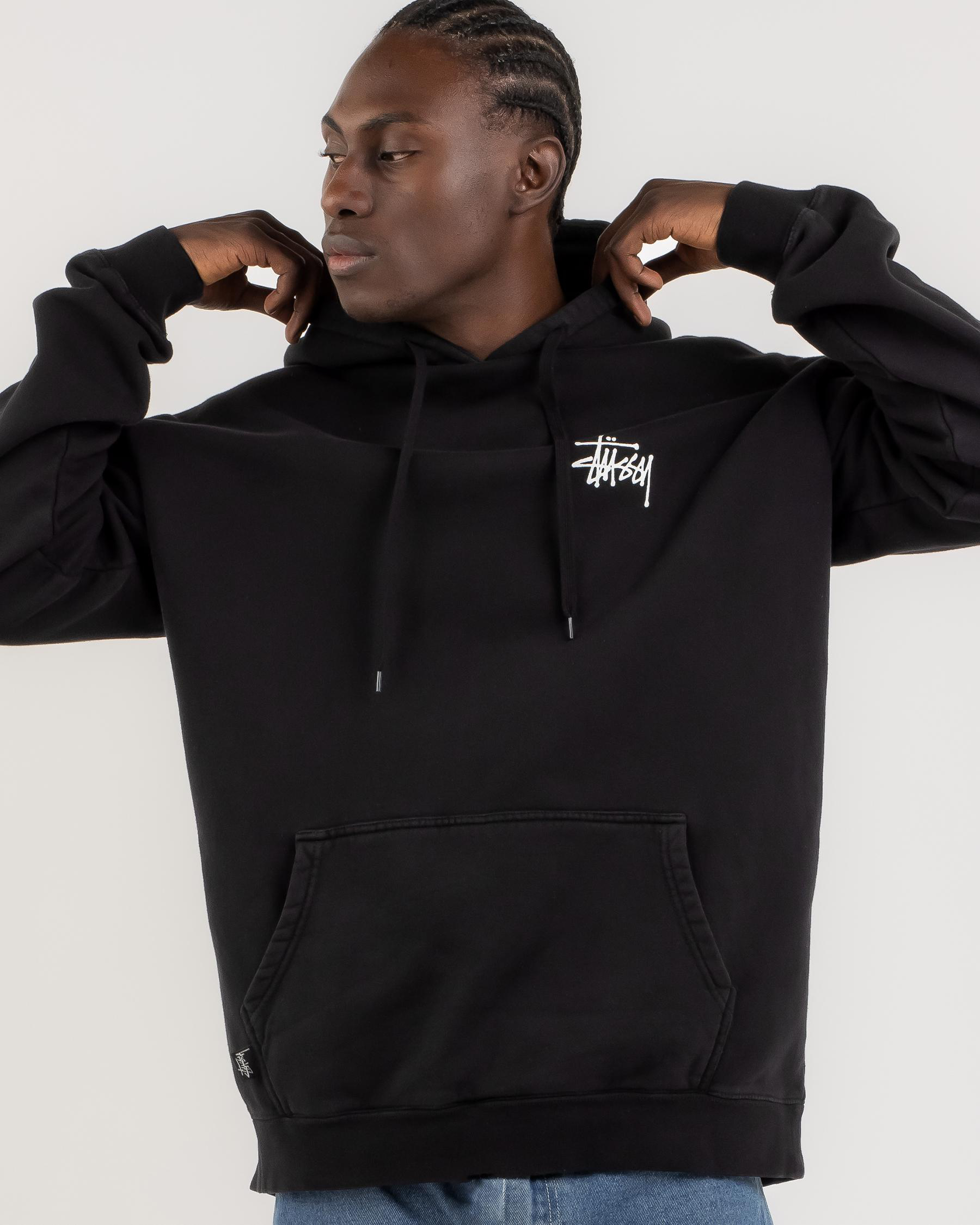 Stussy Extra Tough 5050 Hoodie In Pigment Black FREE* Shipping