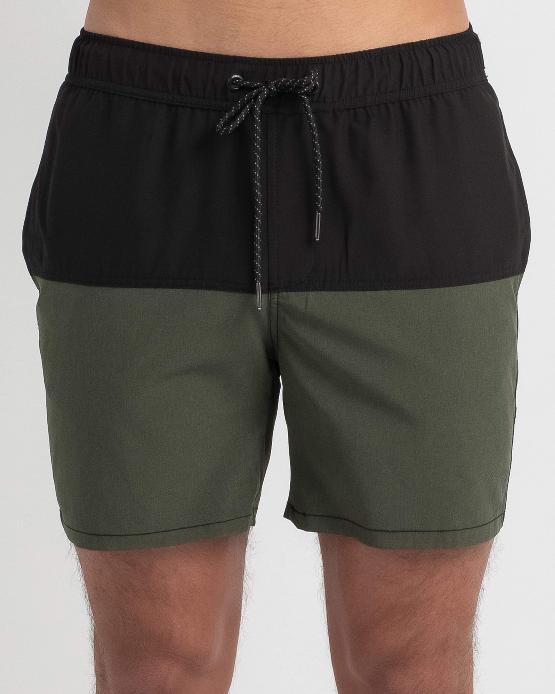 Sparta Reaction Mully Shorts In Black/olive - Fast Shipping & Easy ...