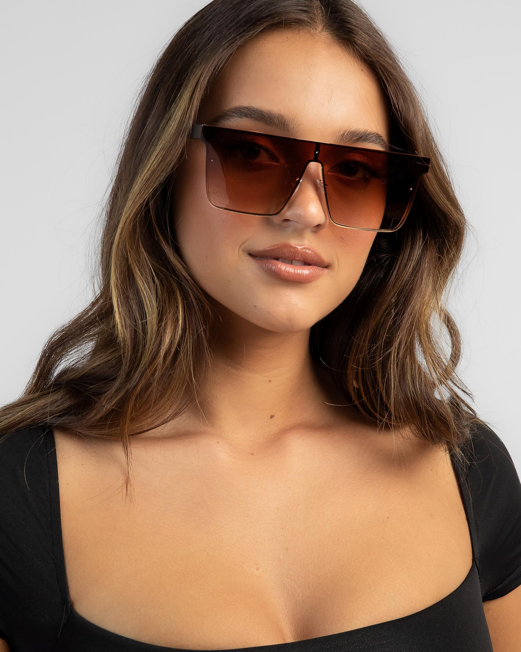 Shop Indie Eyewear Tulsa Sunglasses In Matt Tort/grad Brown Fast Shipping & Easy Returns